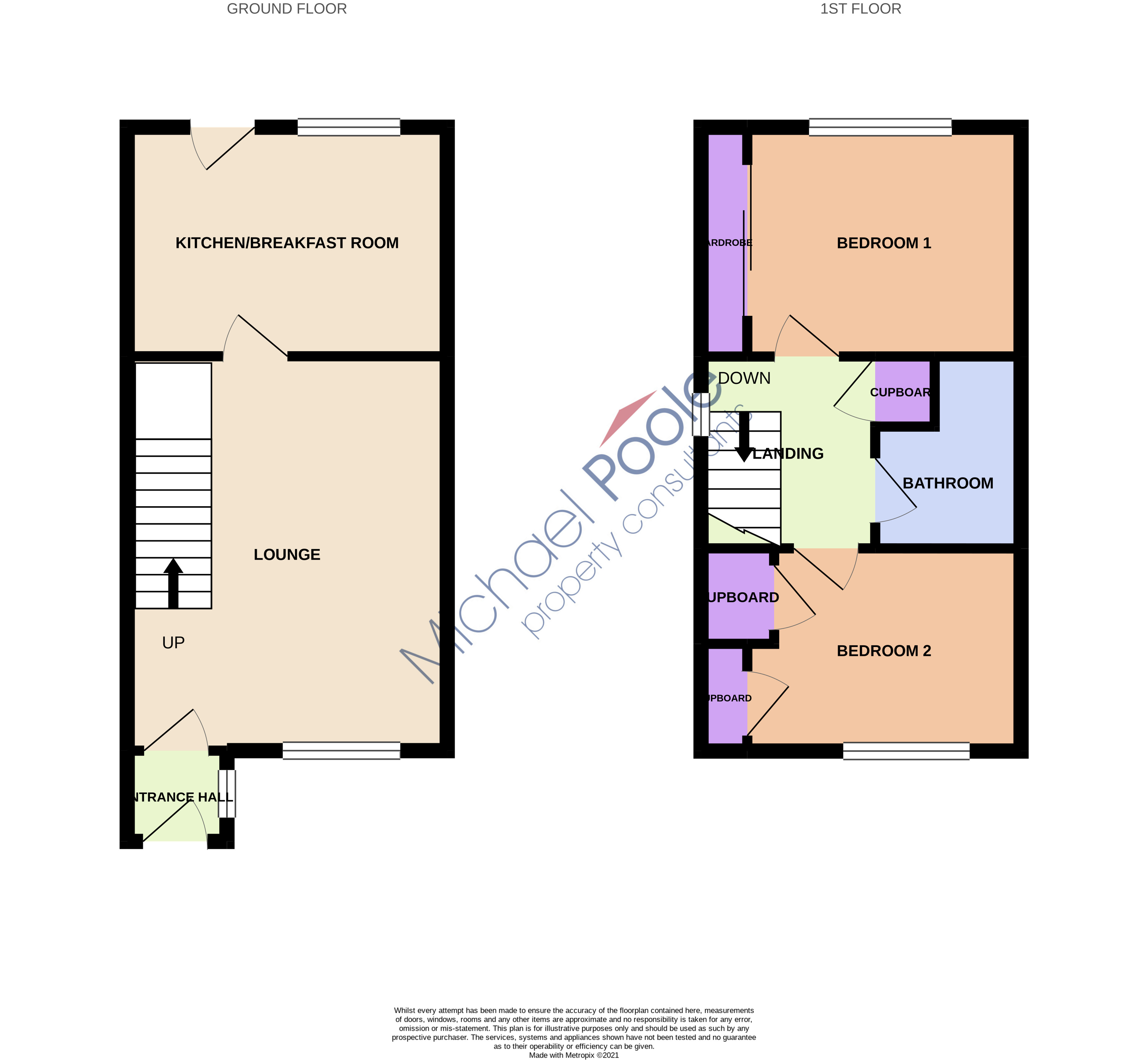 2 bed  for sale in Constable Grove, Wolviston Grange - Property floorplan