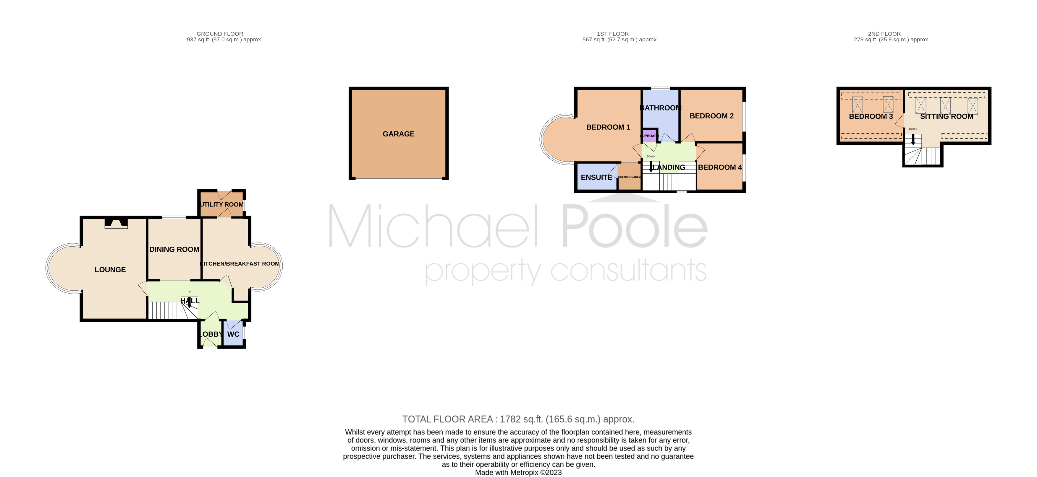 4 bed house for sale in The Stables, Wynyard Village - Property floorplan
