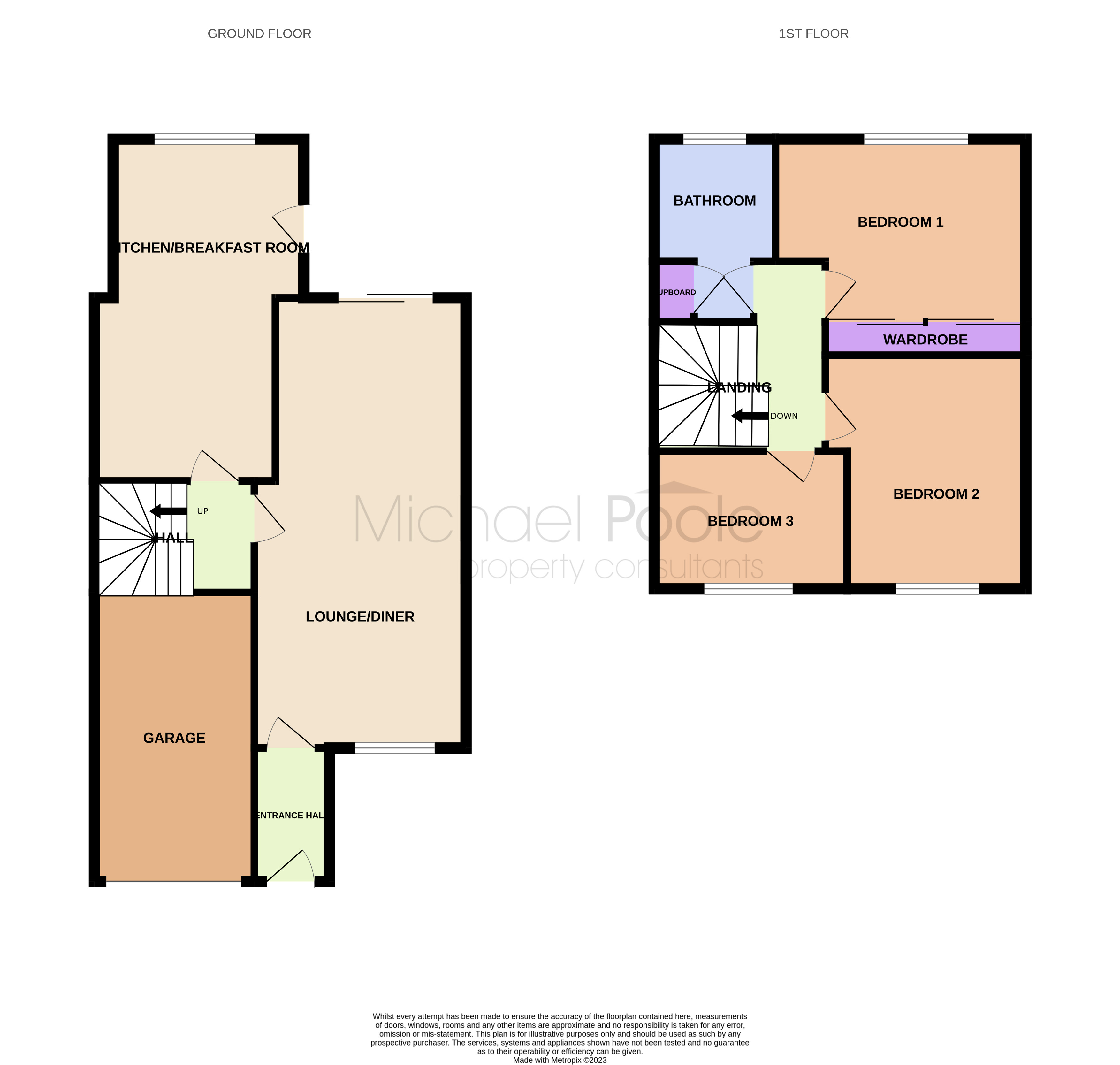 3 bed house for sale in Wolviston Court, Billingham - Property floorplan