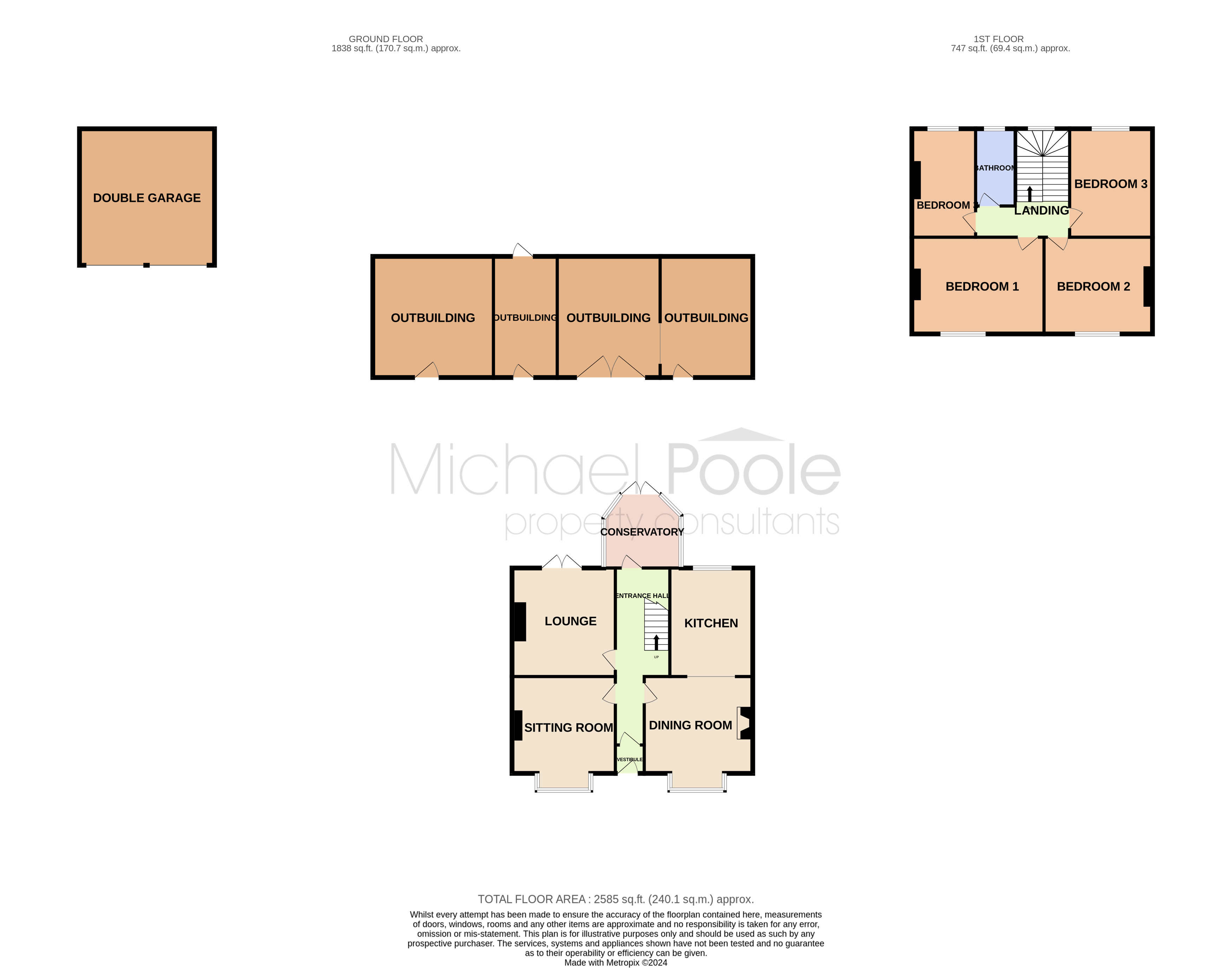 4 bed house for sale in High Street, Wolviston - Property floorplan