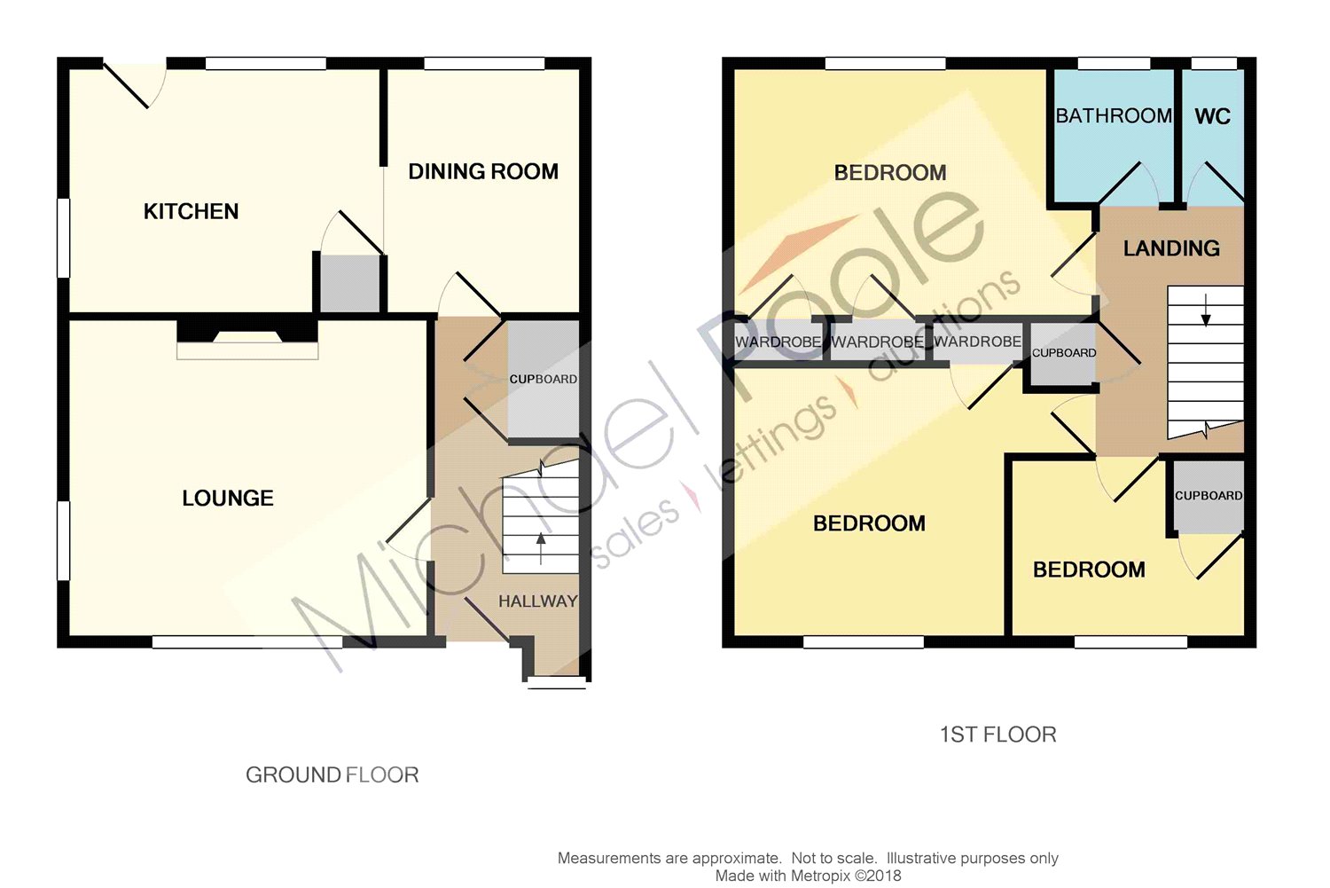 3 bed house for sale in Melrose Avenue, Billingham - Property floorplan