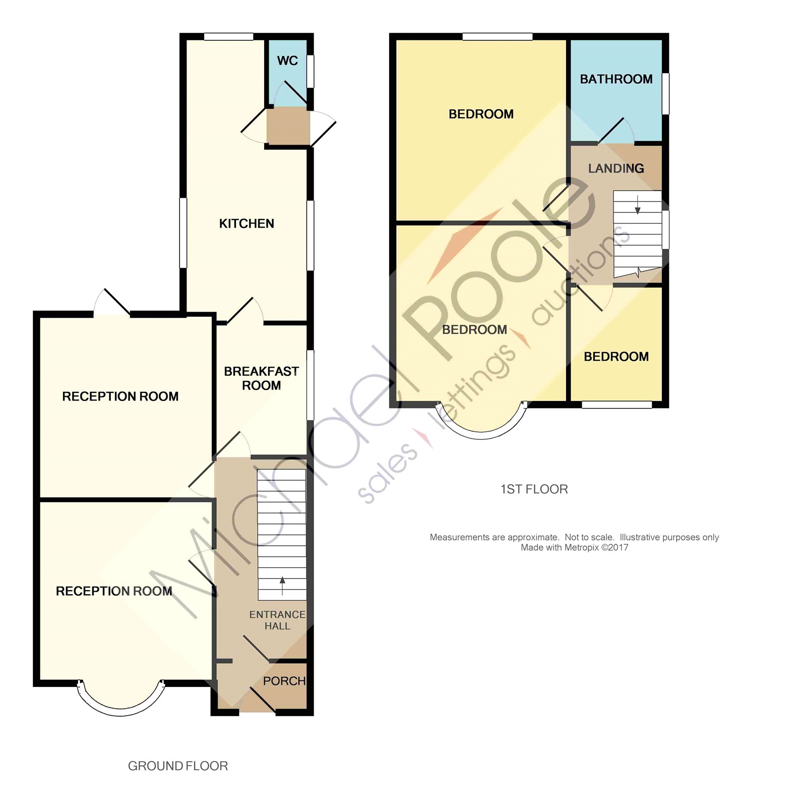 3 bed house to rent in Ormesby Bank, Ormesby - Property floorplan