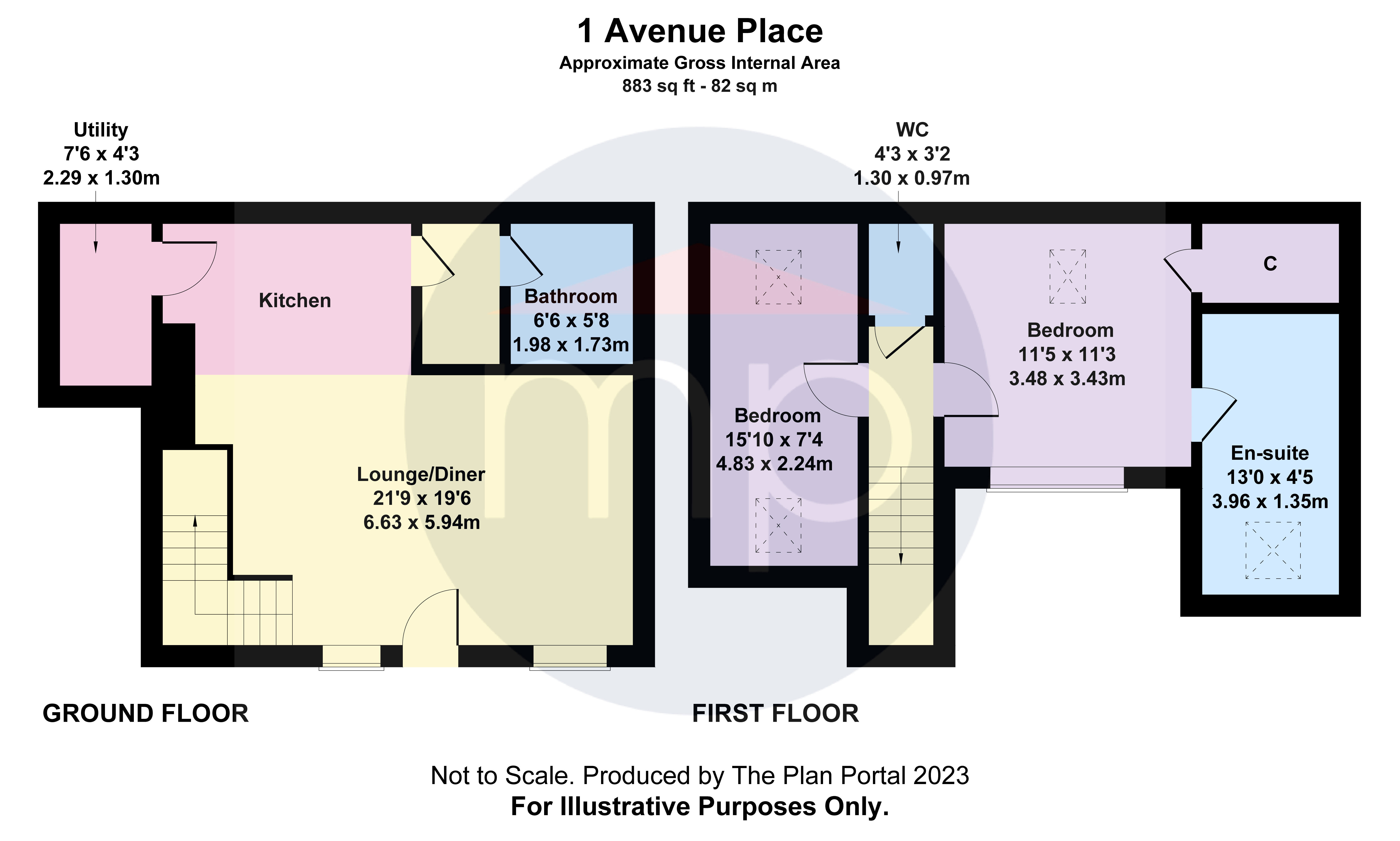 7 bed house for sale - Property floorplan