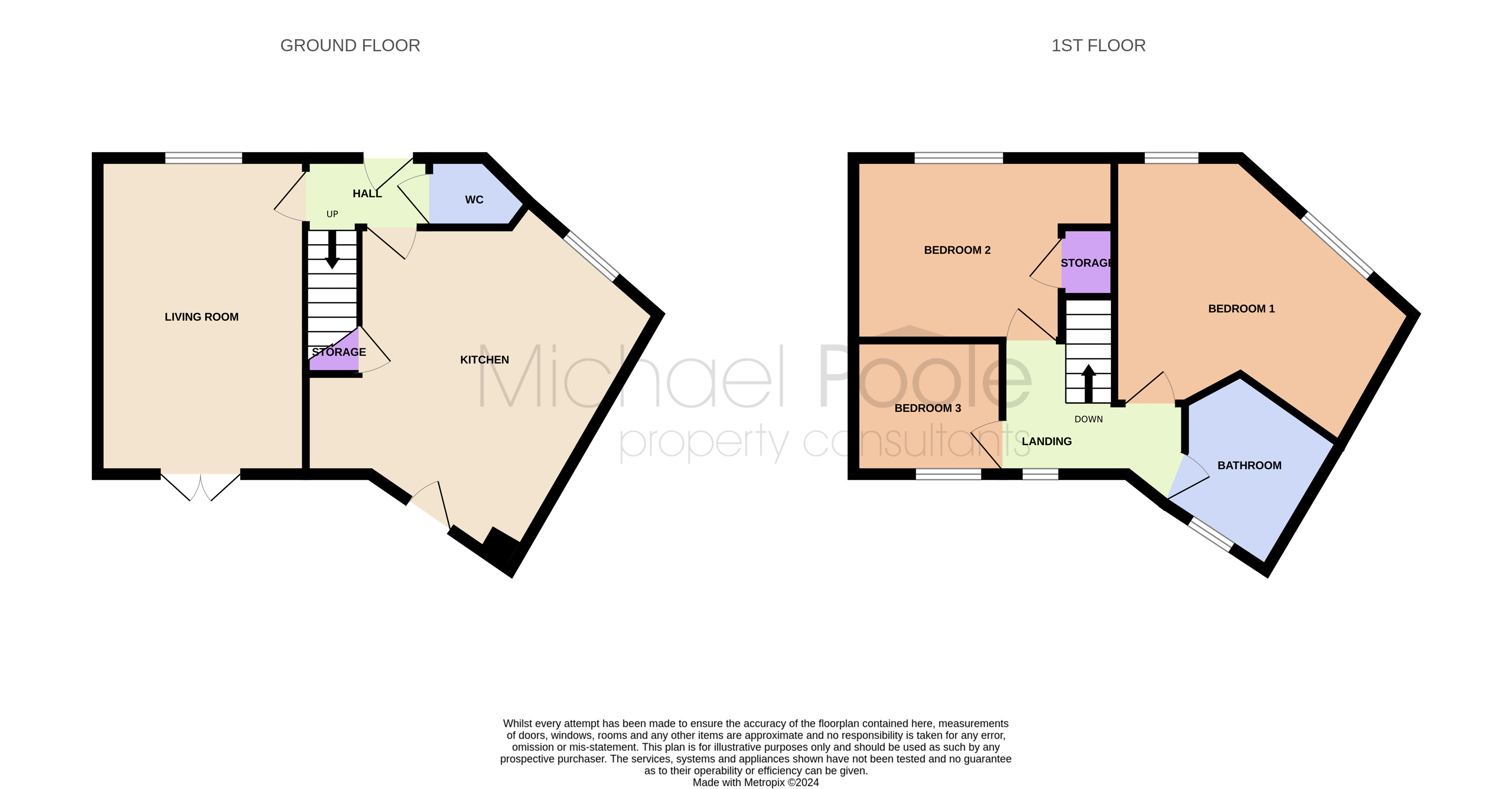 3 bed house for sale in The Meadows, Redcar - Property floorplan