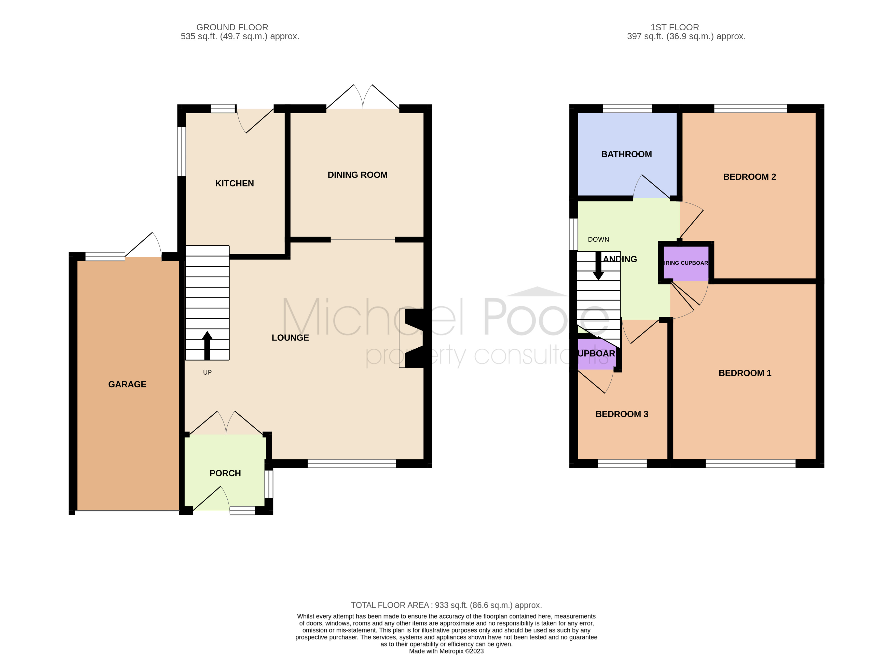 3 bed house for sale in Elgin Road, Thornaby - Property floorplan