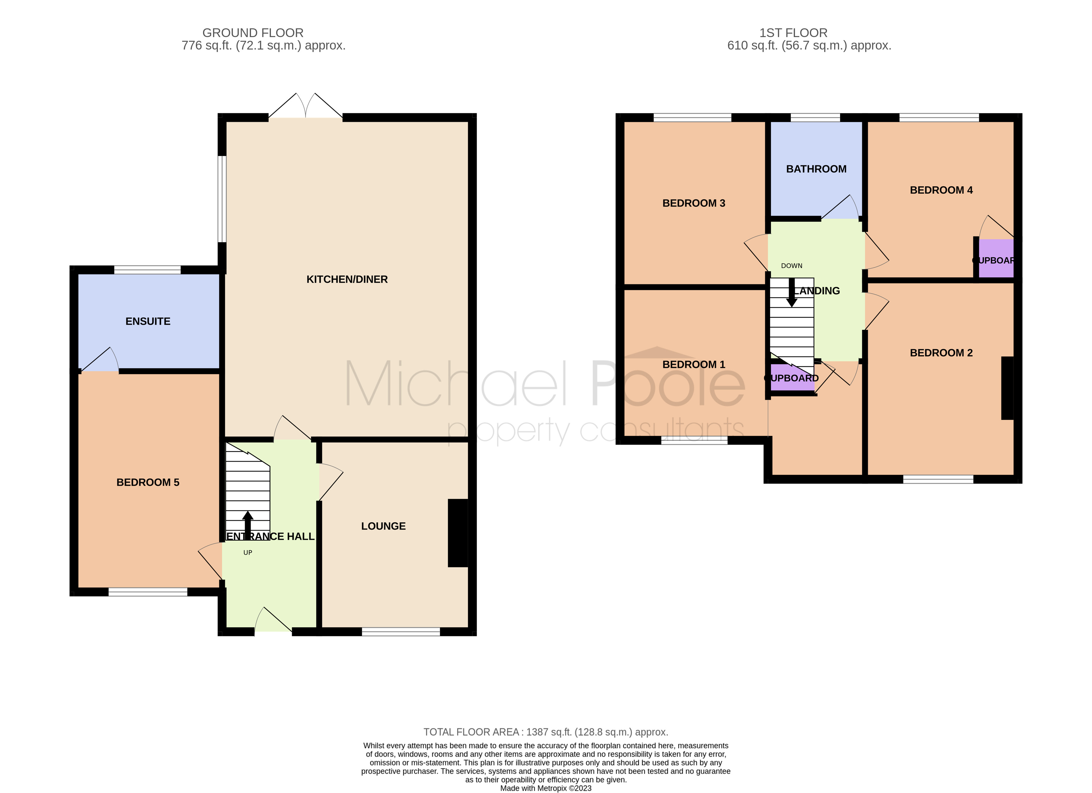 5 bed house for sale in Cunningham Drive, Thornaby - Property floorplan