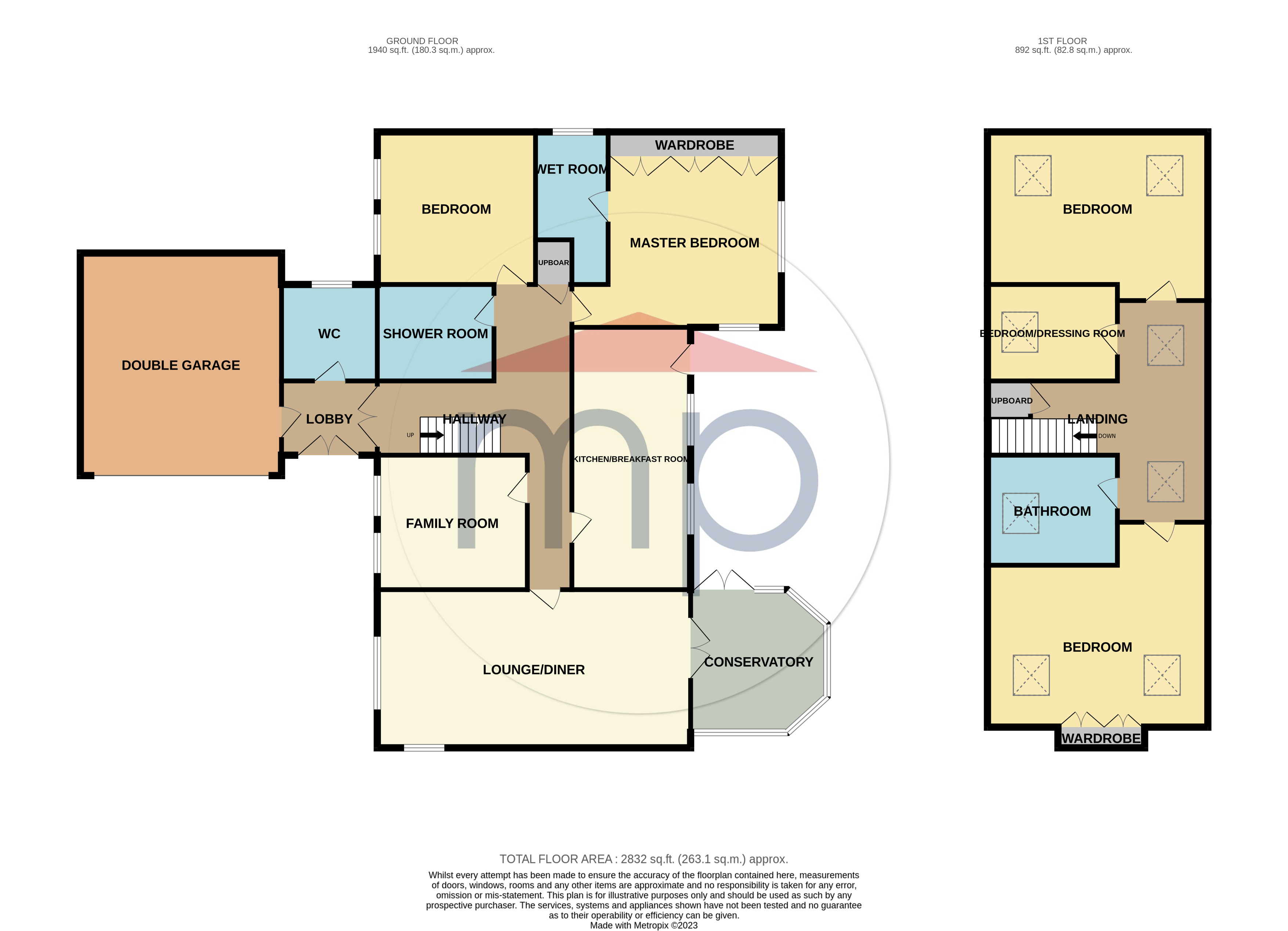 5 bed house for sale in High Lane, Maltby - Property floorplan