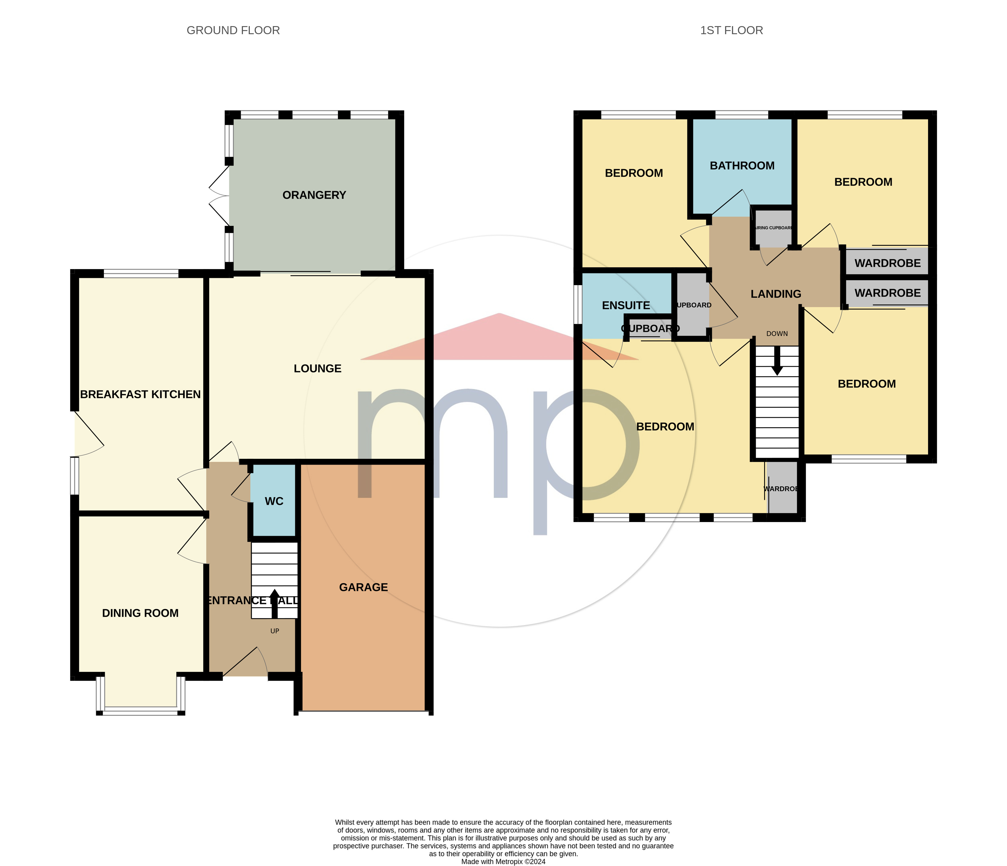 4 bed house for sale in Talbenny Grove, Ingleby Barwick - Property floorplan
