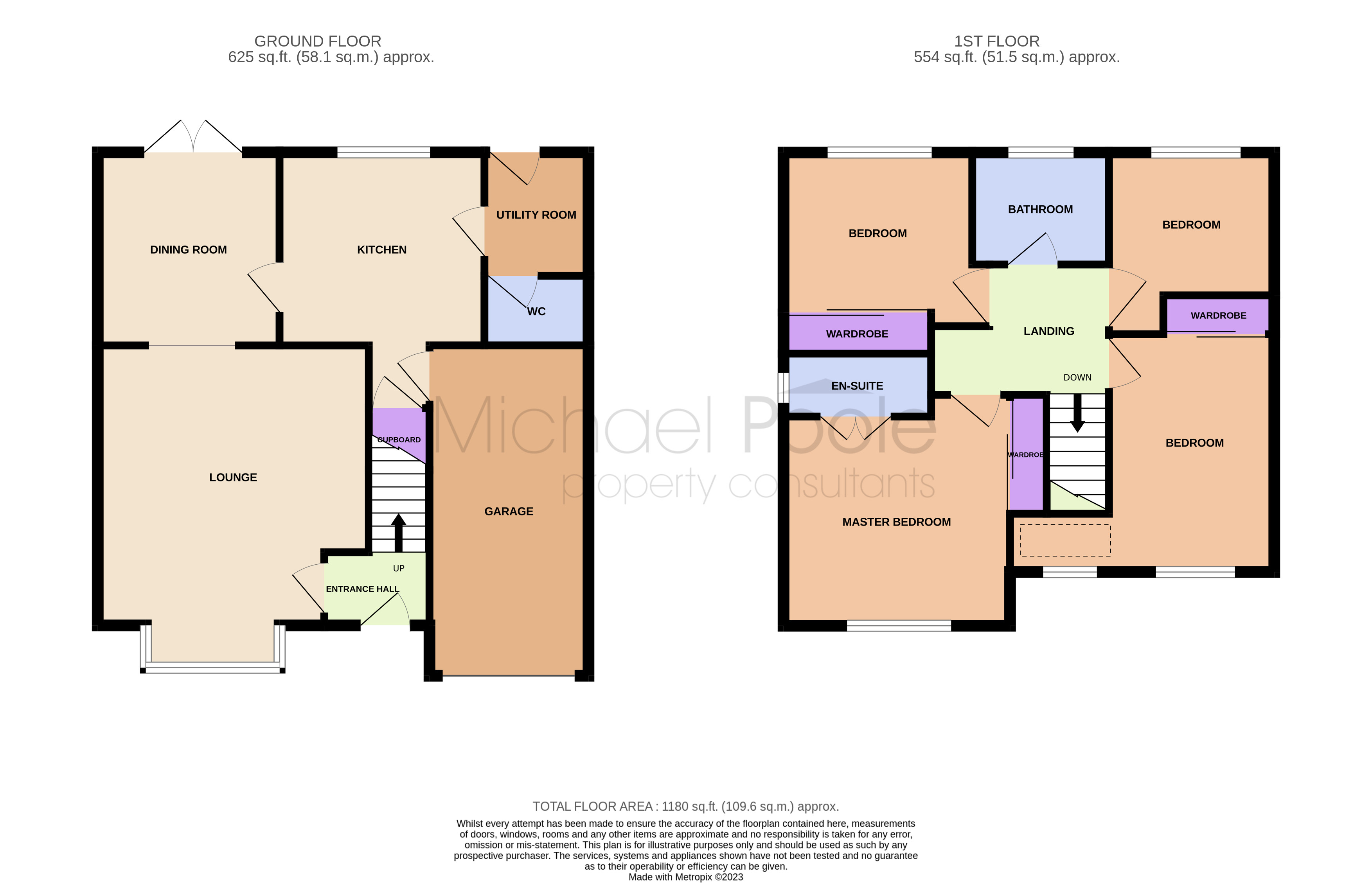 4 bed house for sale in Bernica Grove, Ingleby Barwick - Property floorplan