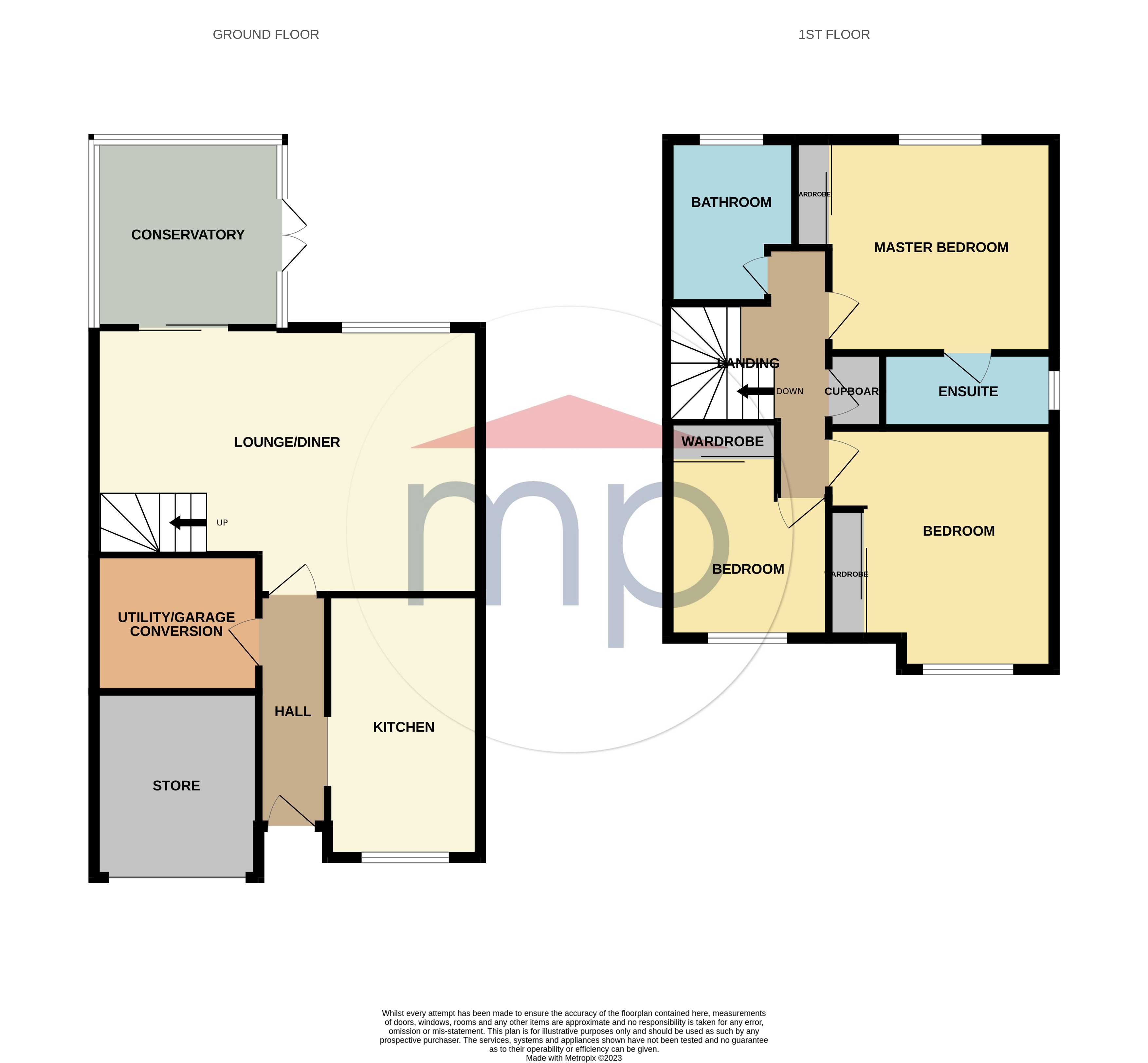 3 bed house for sale in Stonebridge Crescent, Ingleby Barwick - Property floorplan