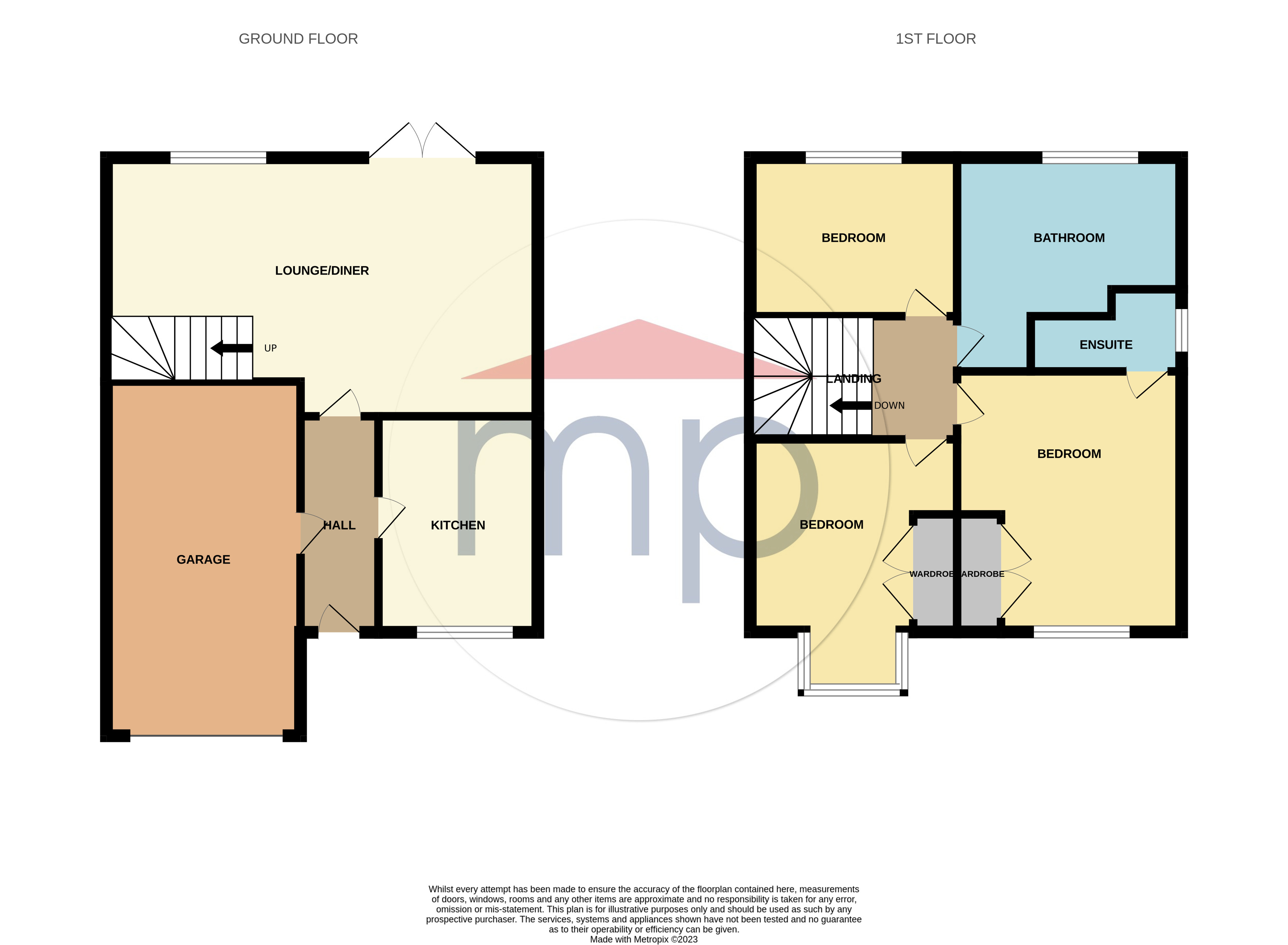 3 bed house for sale in Crosswell Park, Ingleby Barwick - Property floorplan