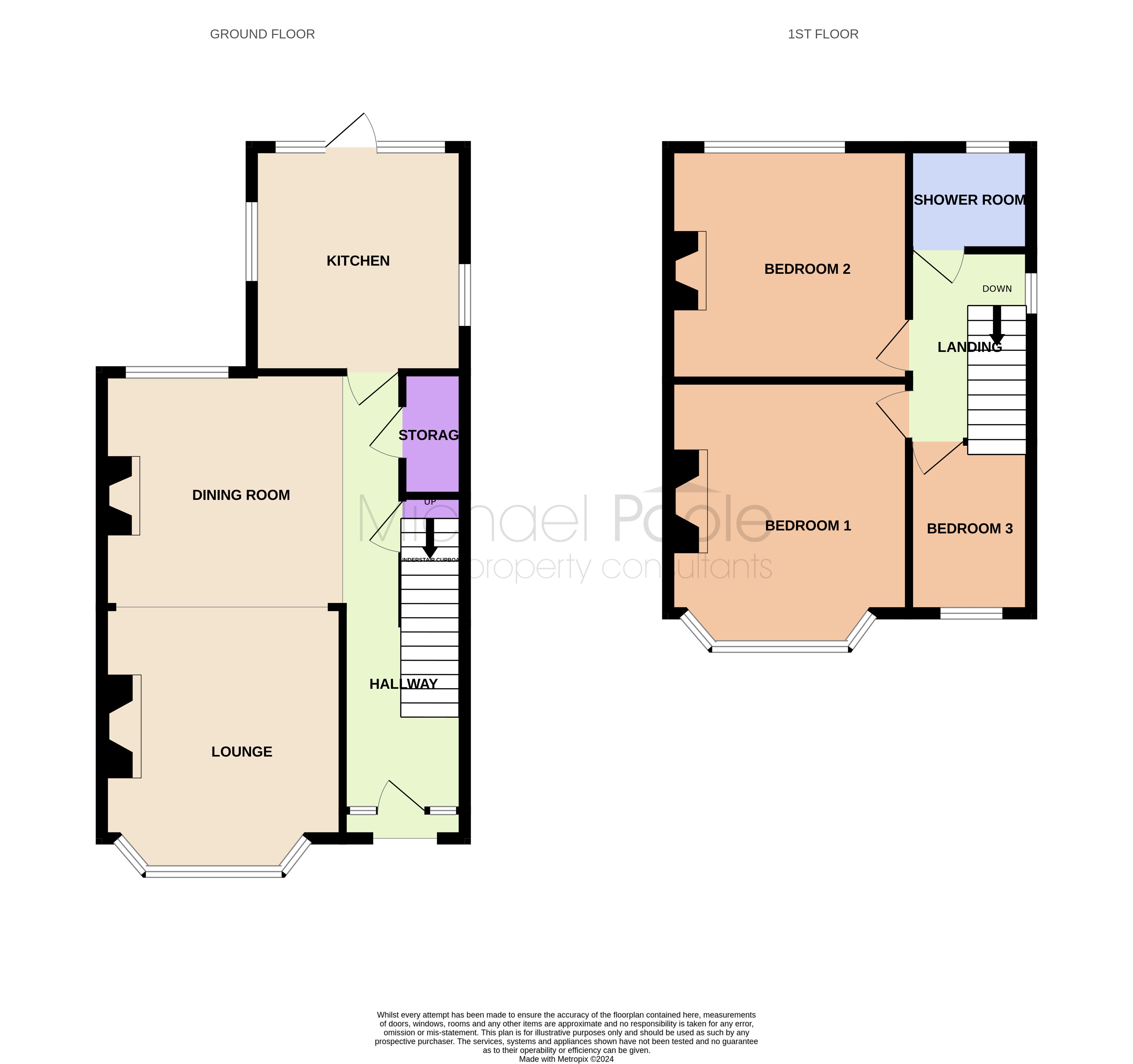 3 bed house for sale in Clarendon Road, Thornaby - Property floorplan