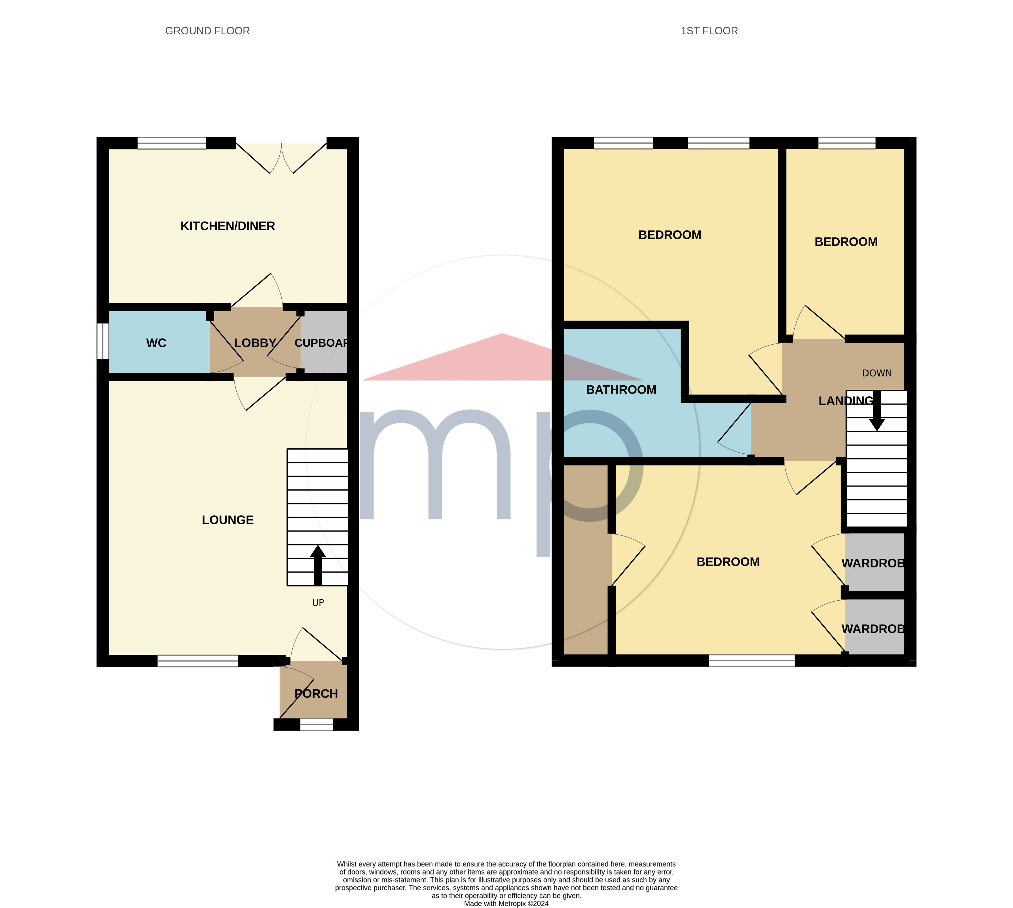 3 bed house for sale in Raydale Beck, Ingleby Barwick - Property floorplan