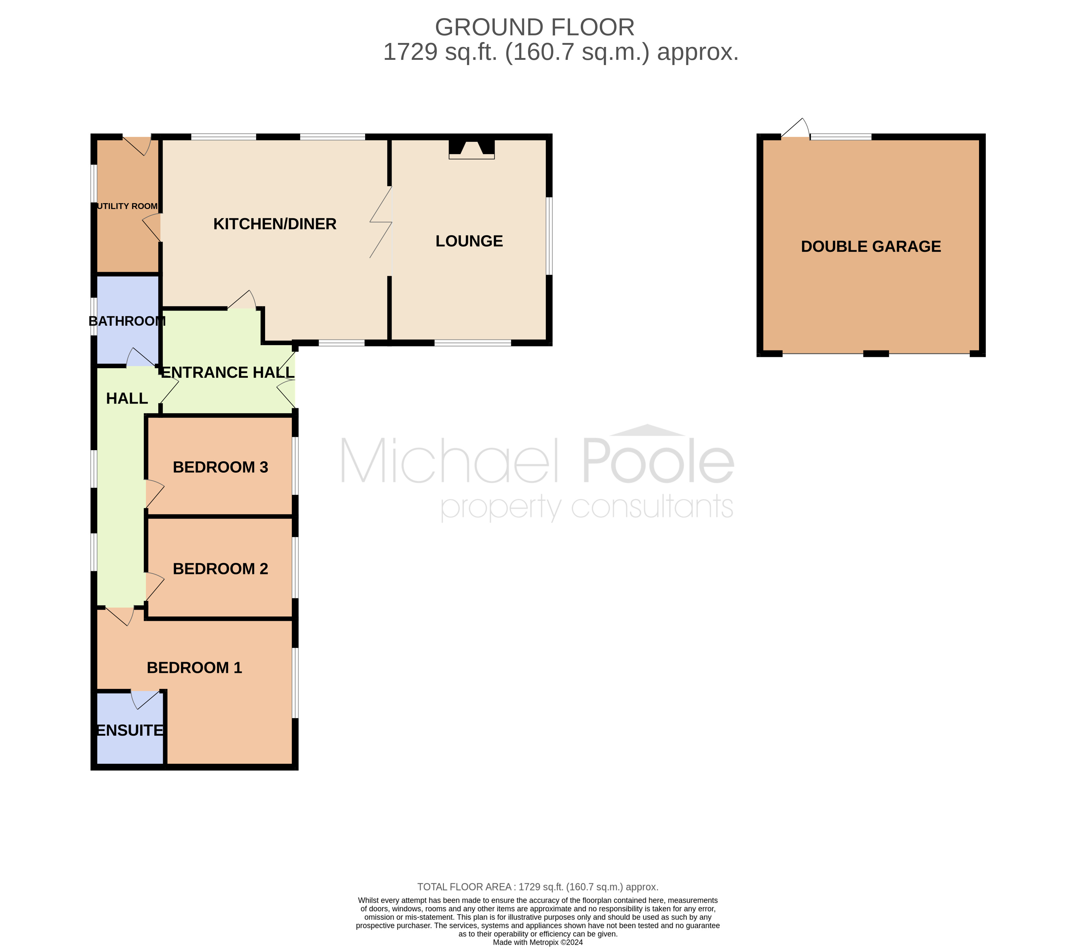 3 bed bungalow for sale in Thornaby Road, Thornaby - Property floorplan
