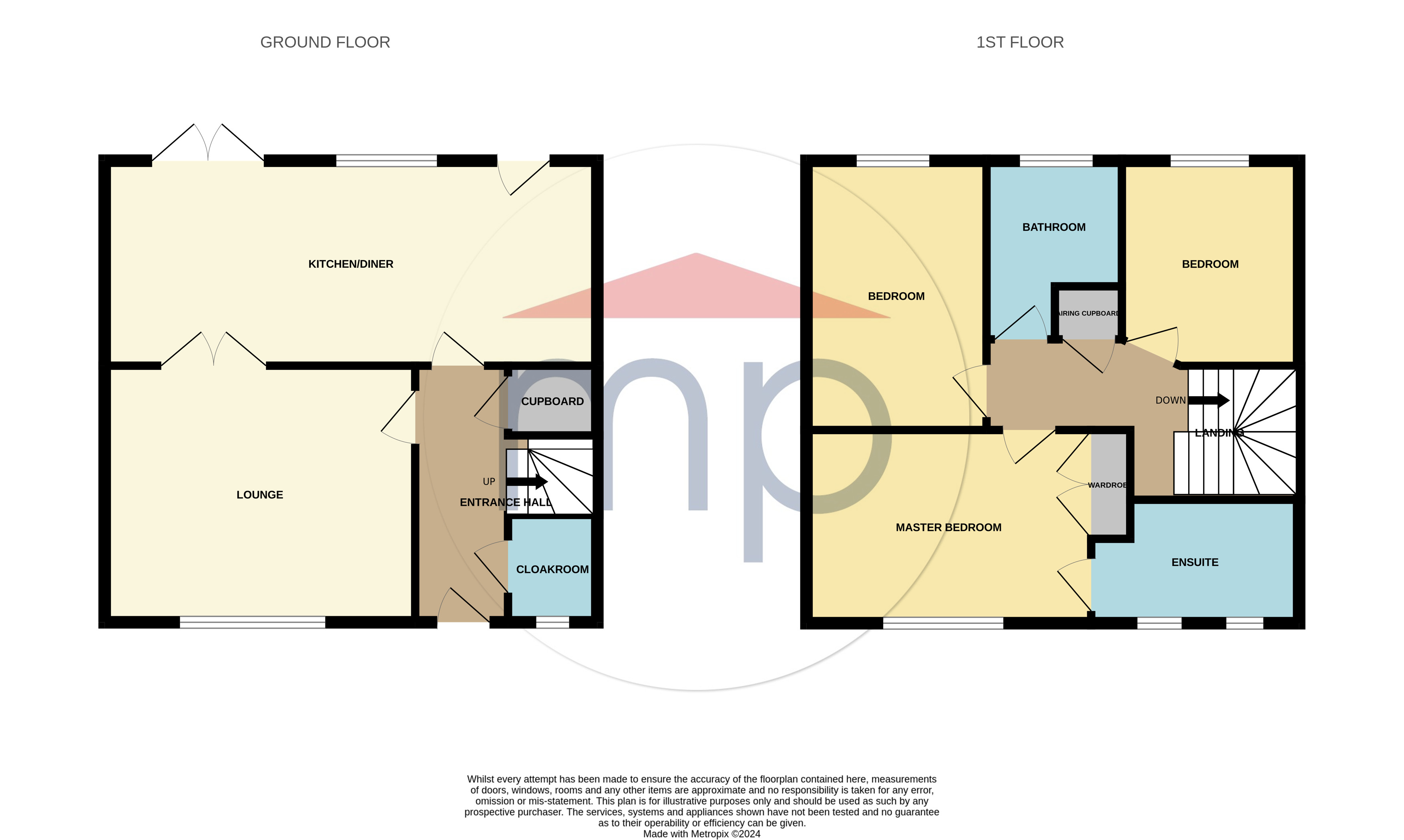 3 bed house for sale in Rockbourne Way, Ingleby Barwick - Property floorplan