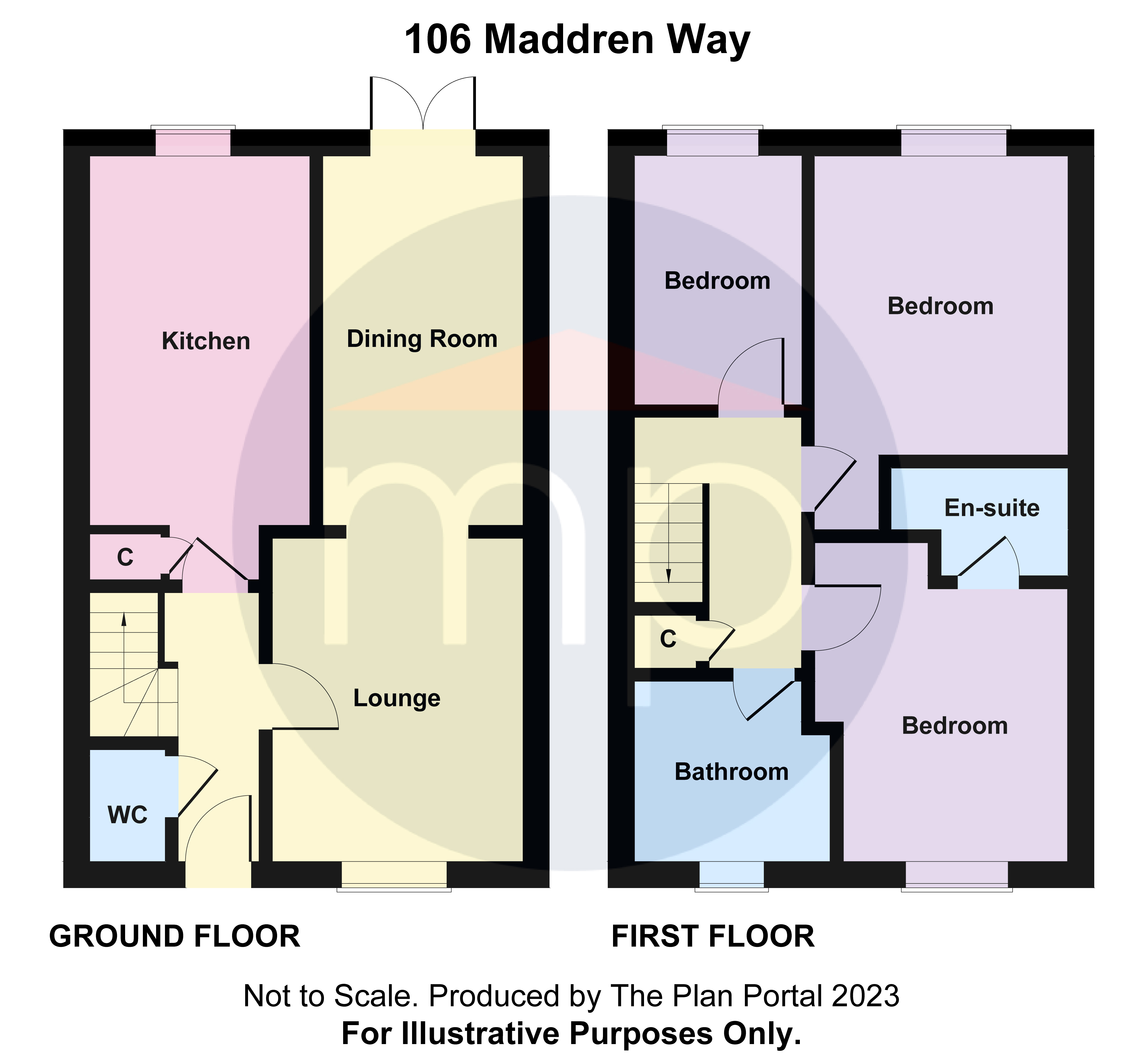 3 bed house to rent in Maddren Way, Linthorpe - Property floorplan
