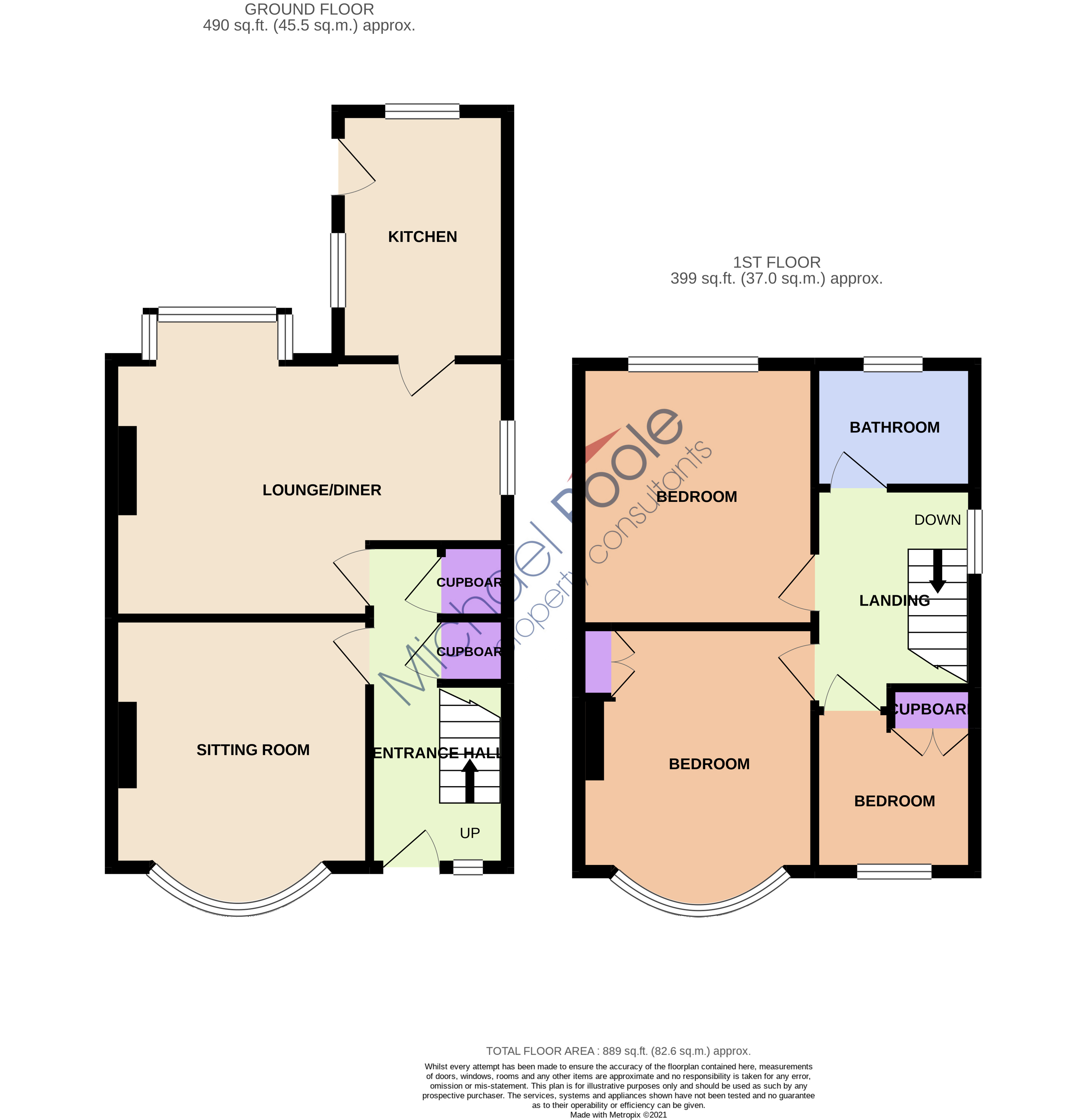 3 bed house for sale in Westminster Road, Linthorpe - Property floorplan