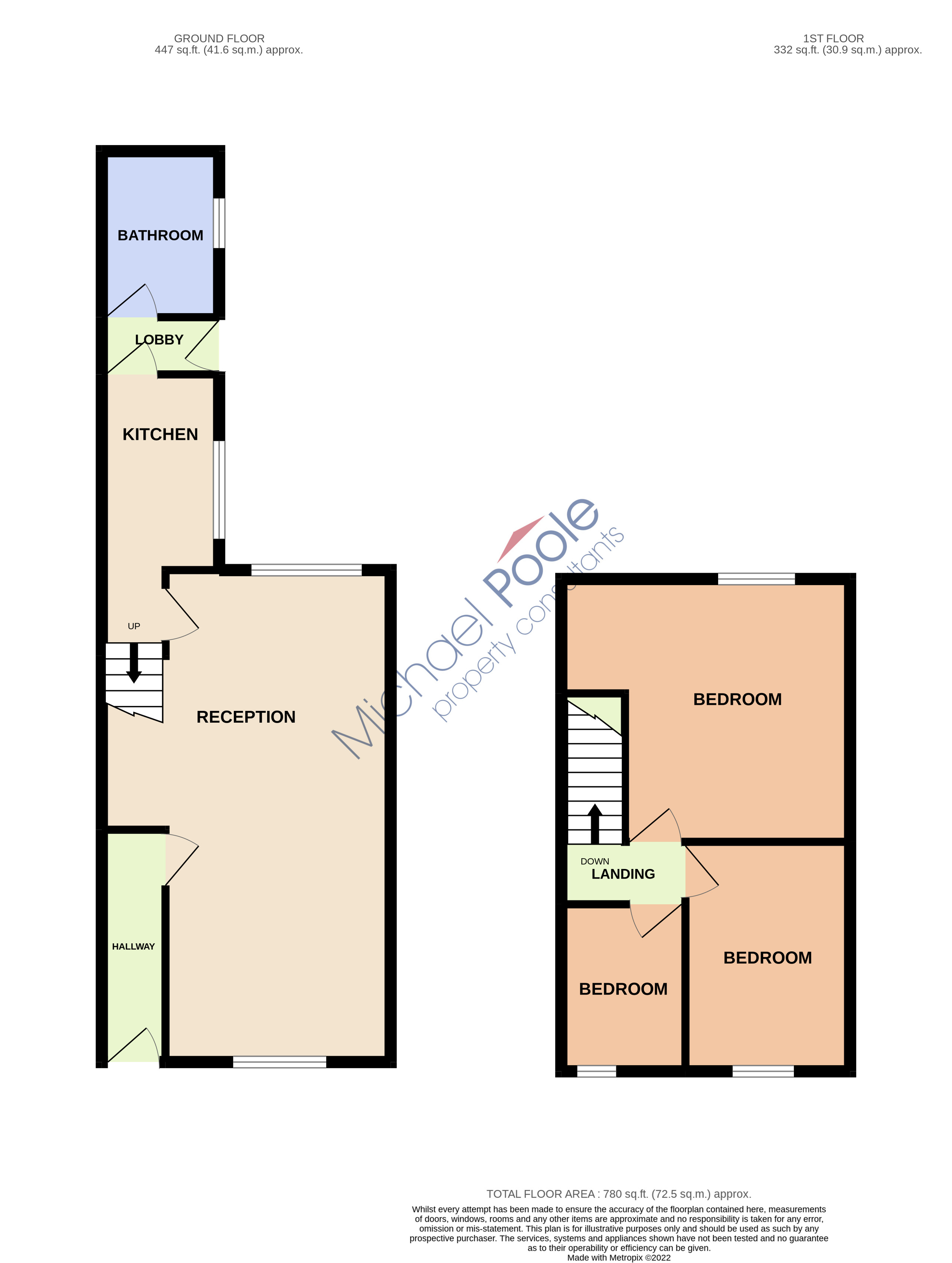 3 bed house for sale in Essex Street, Middlesbrough - Property floorplan