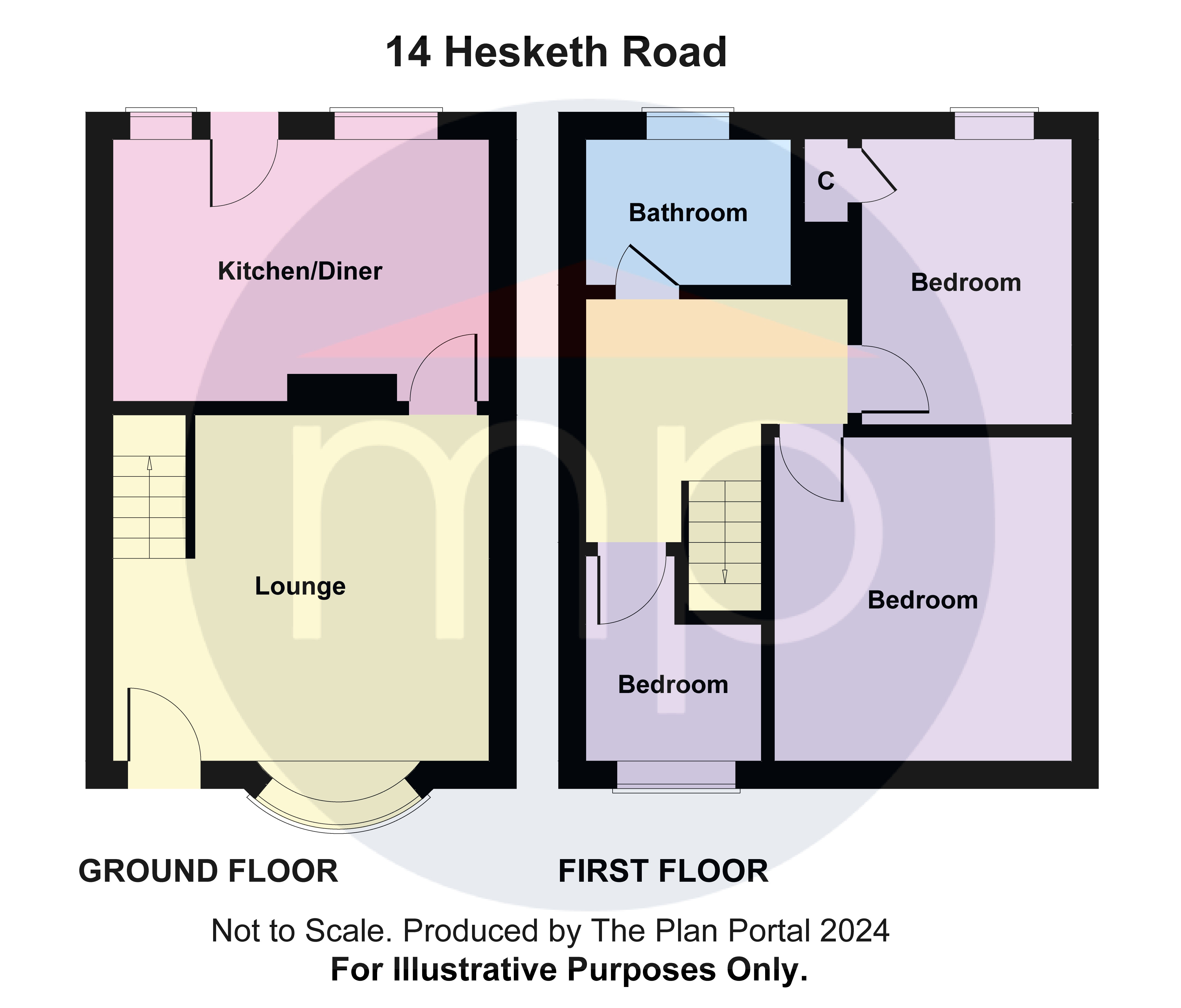 3 bed house for sale in Hesketh Avenue, Easterside - Property floorplan