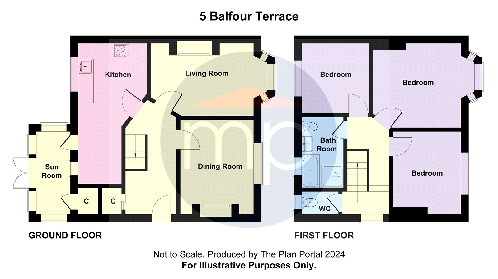 3 bed house for sale in Balfour Terrace, Linthorpe - Property floorplan