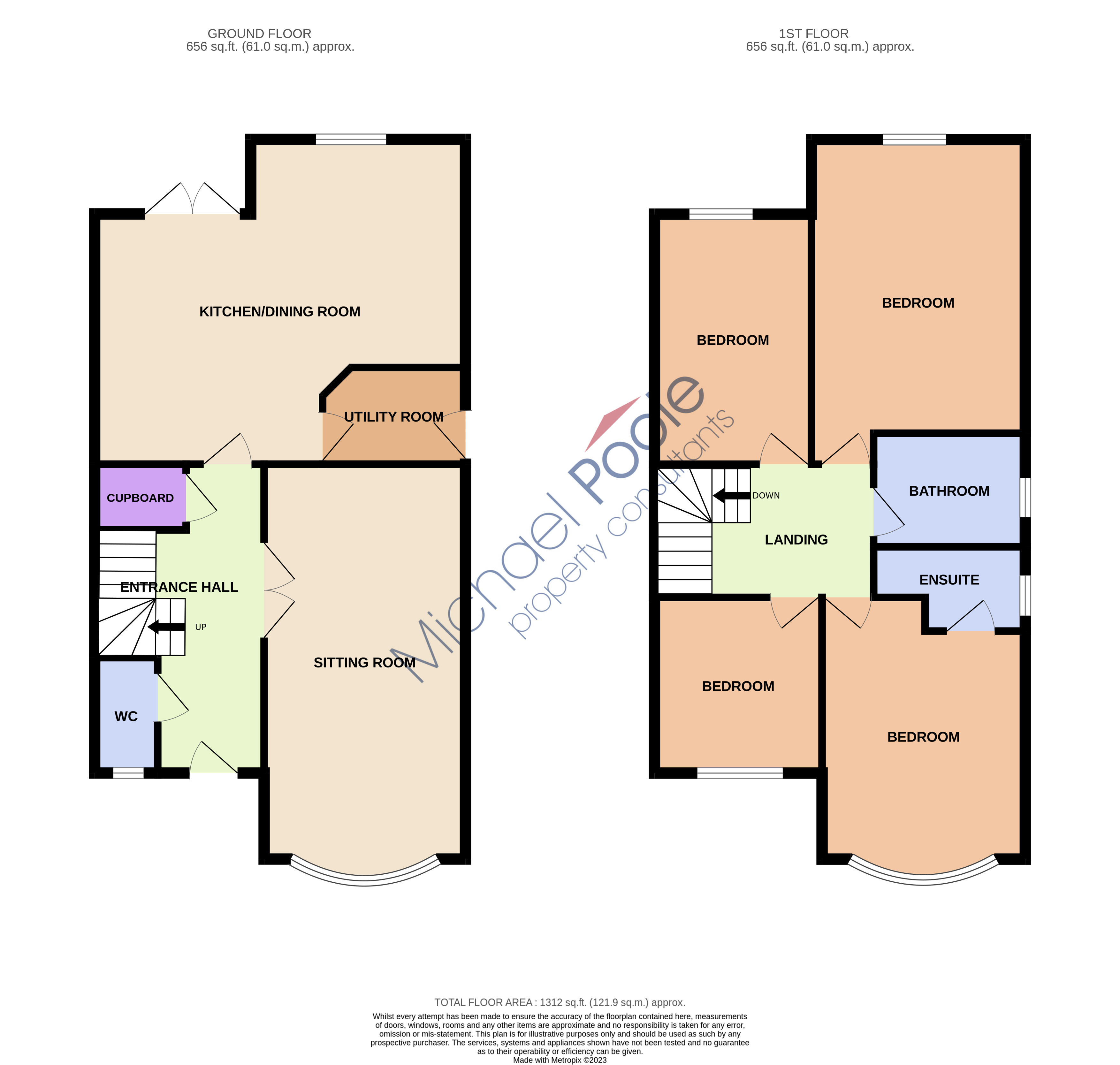 4 bed house for sale in The Crescent, Linthorpe - Property floorplan