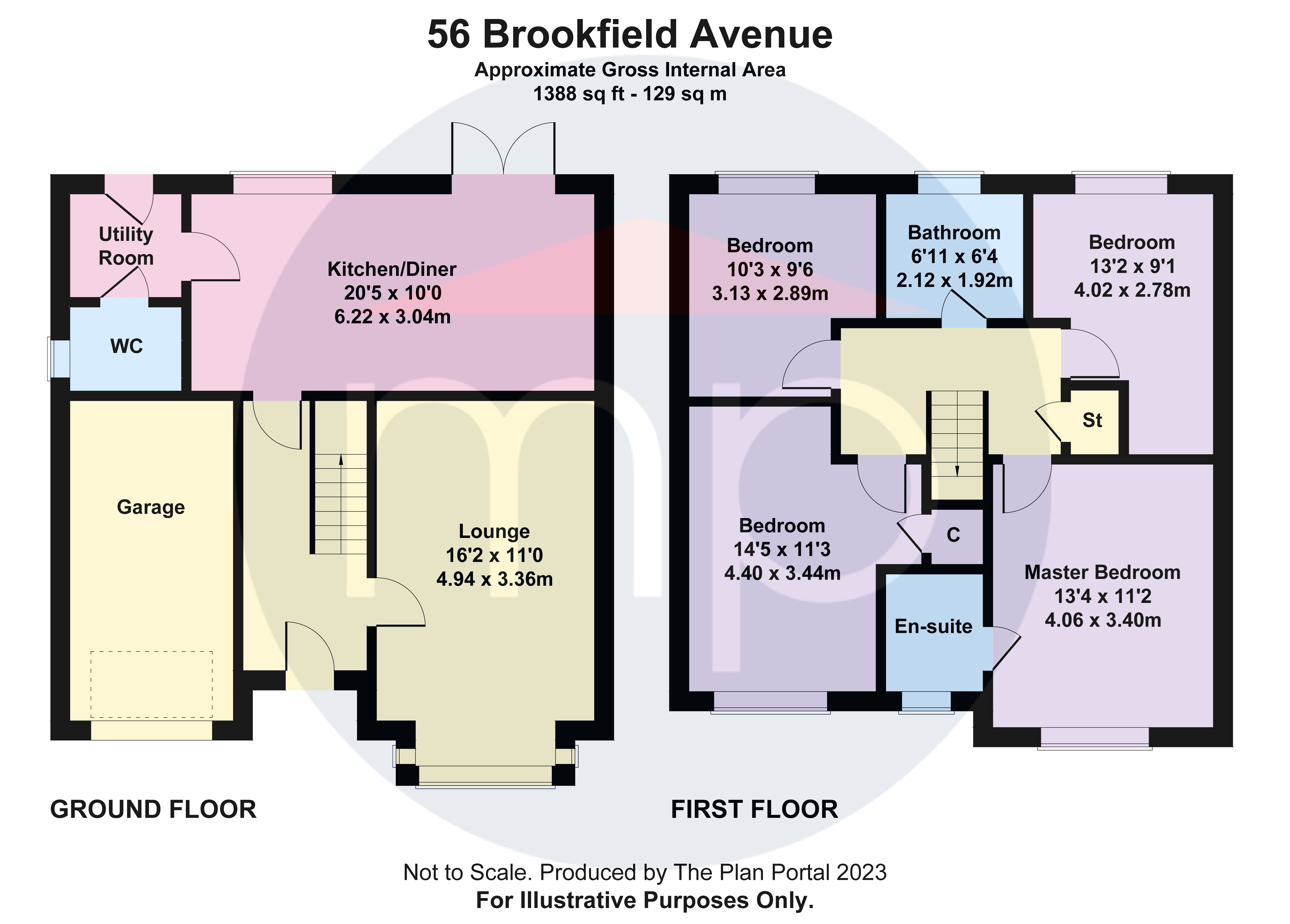 4 bed house for sale in Brookfield Avenue, Acklam - Property floorplan