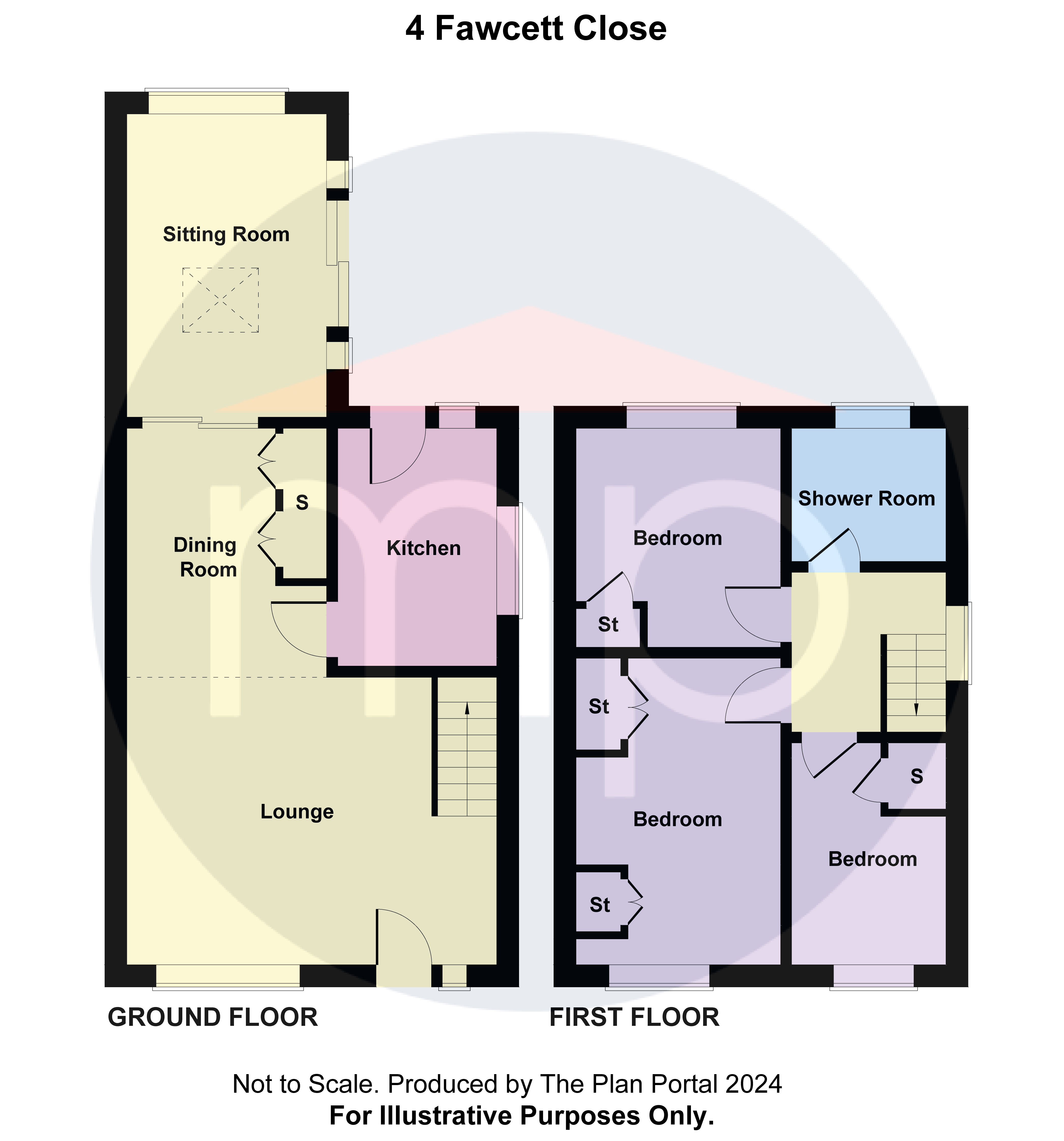 3 bed house for sale in Forcett Close, Acklam - Property floorplan