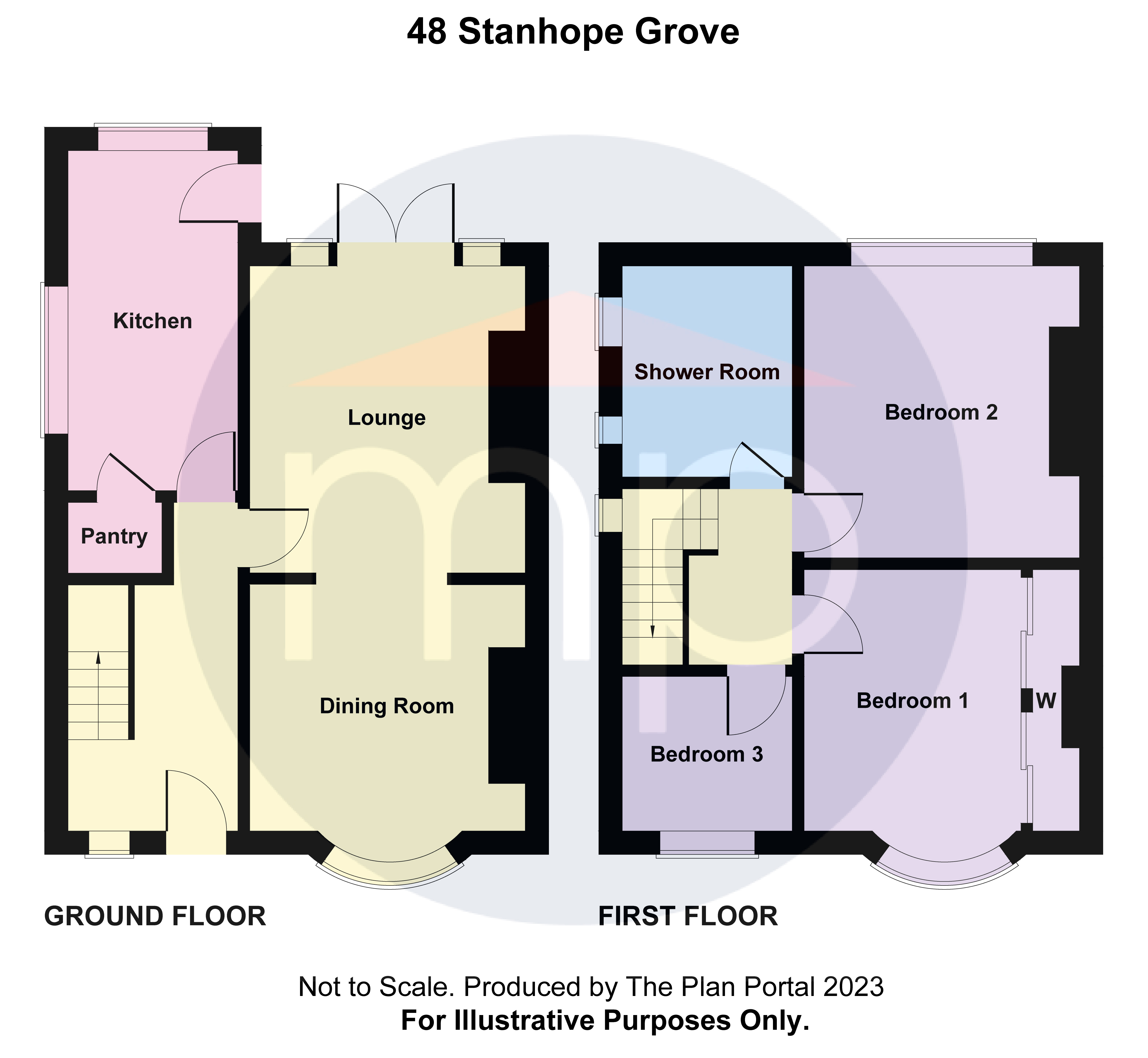 3 bed house for sale in Stanhope Grove, Acklam - Property floorplan