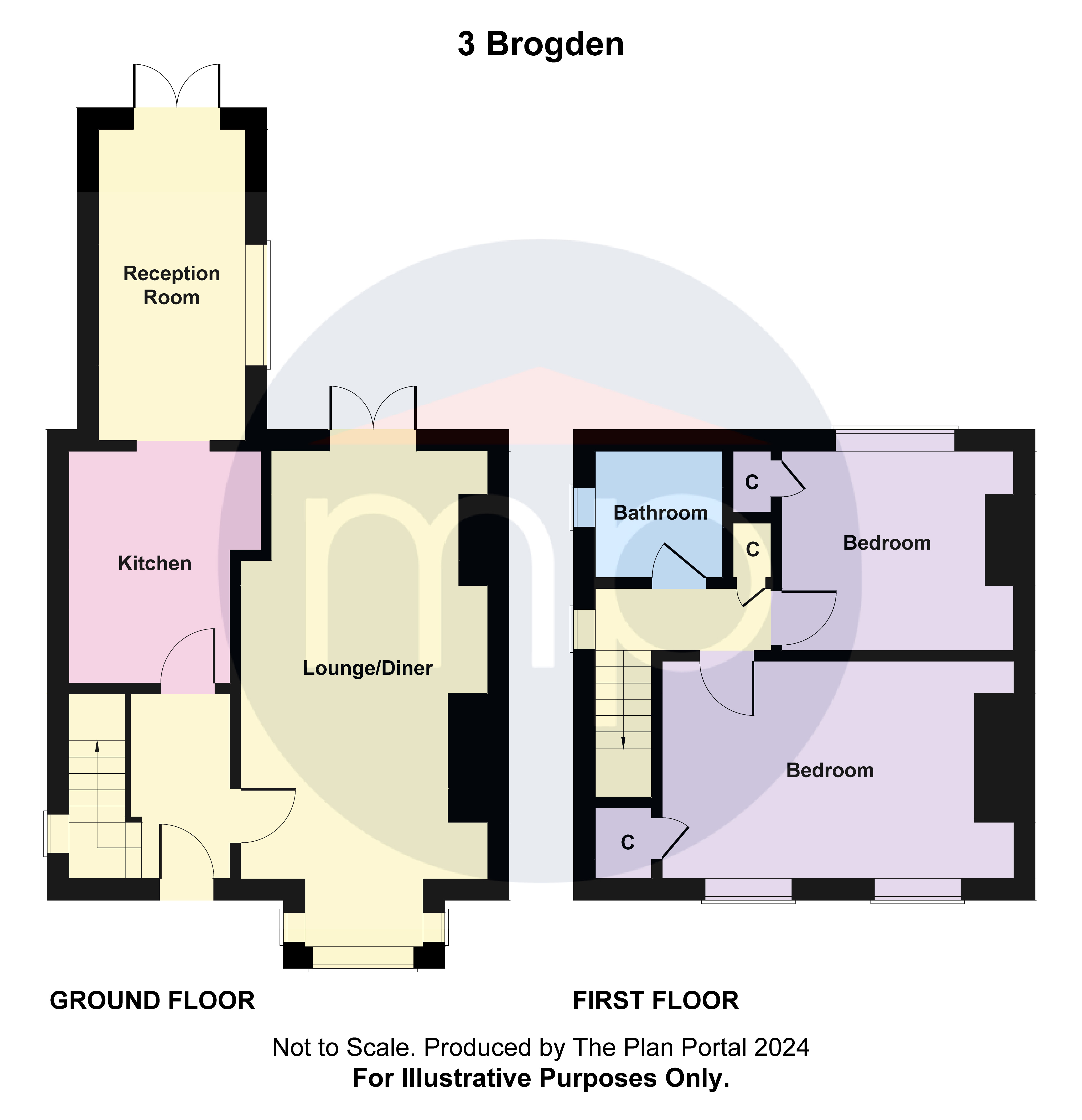 2 bed house for sale in Brogden Green, Berwick Hills - Property floorplan