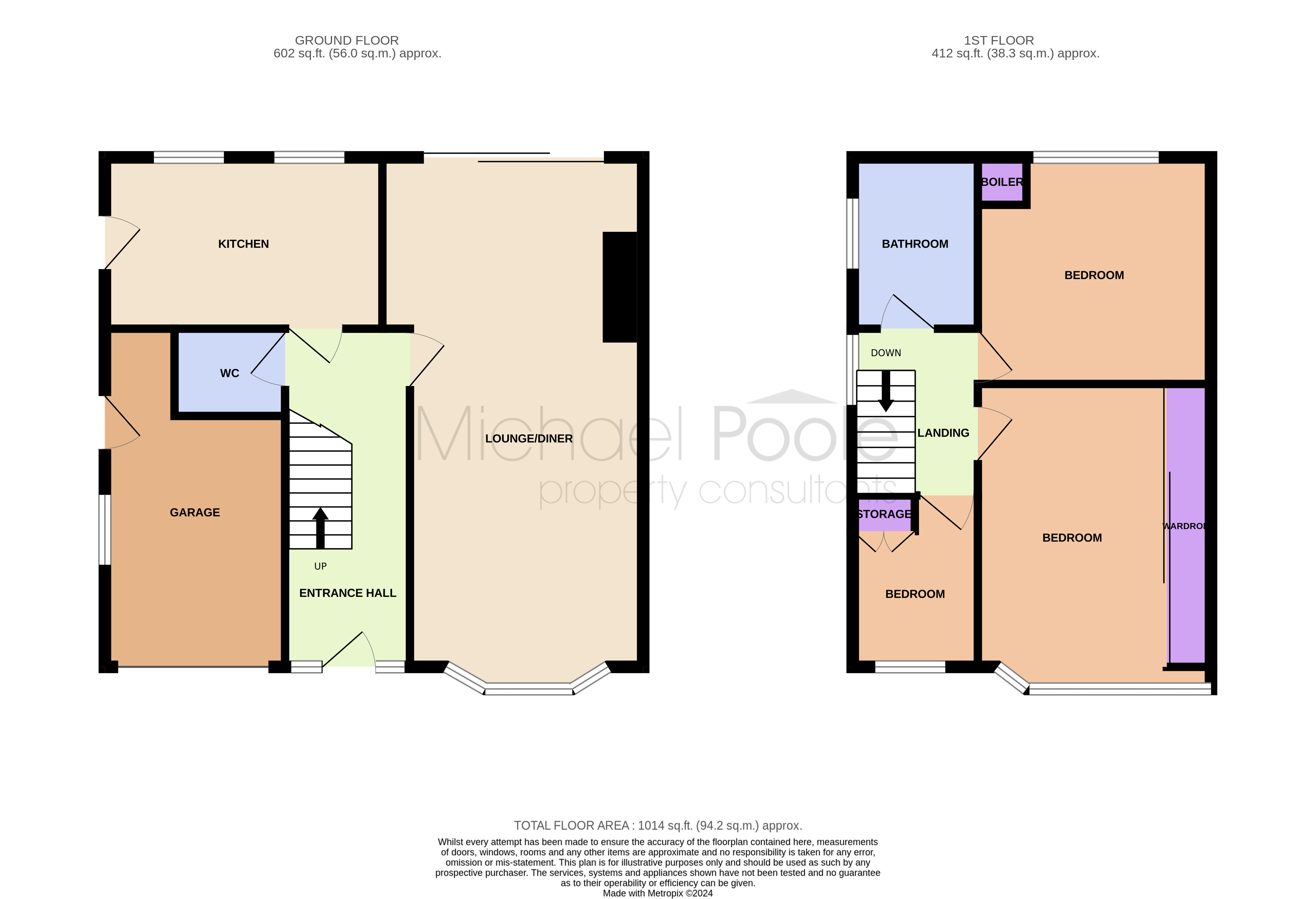 3 bed house for sale in Stockton Road, Middlesbrough - Property floorplan