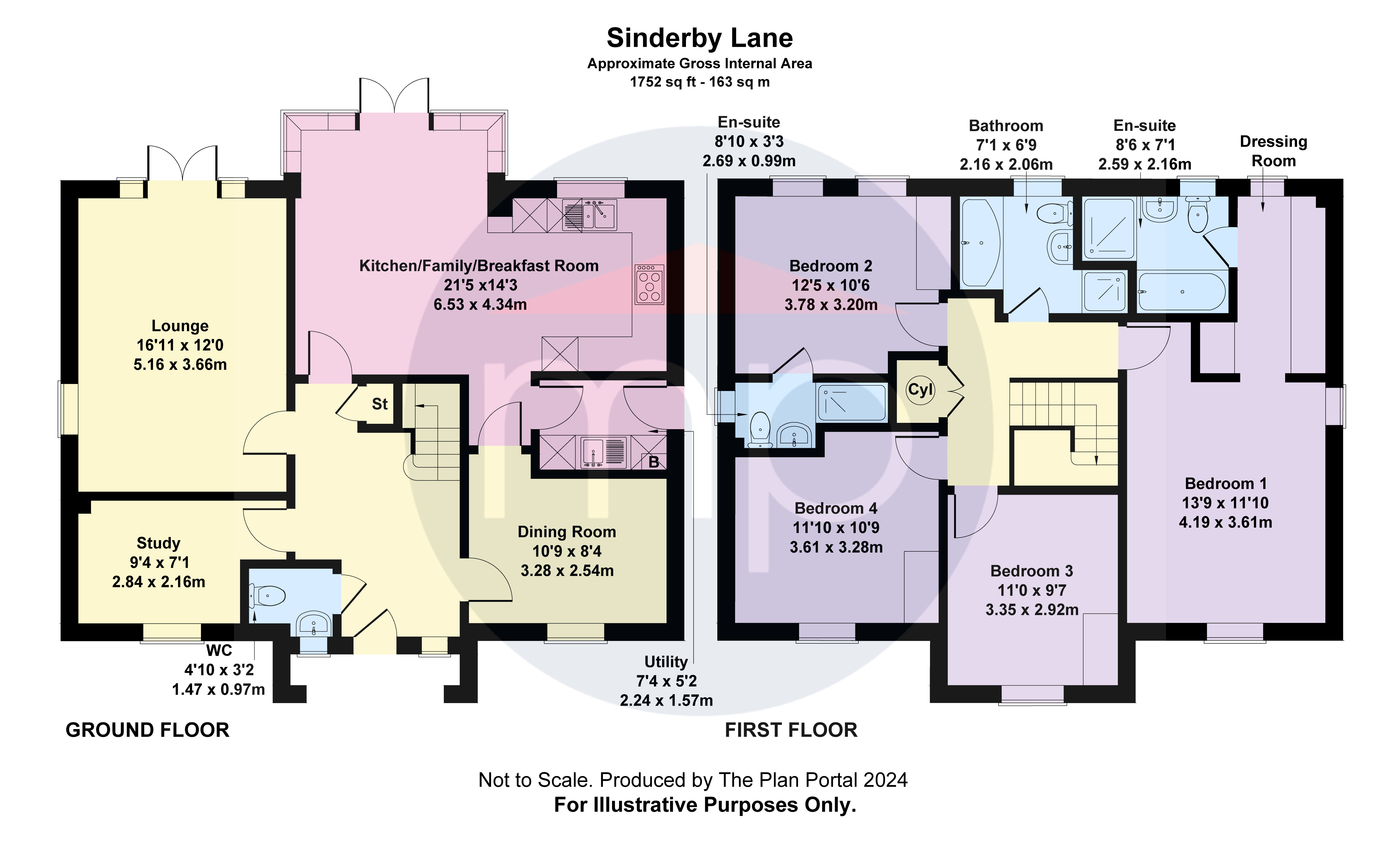 4 bed house for sale in Sinderby Lane, Nunthorpe - Property floorplan