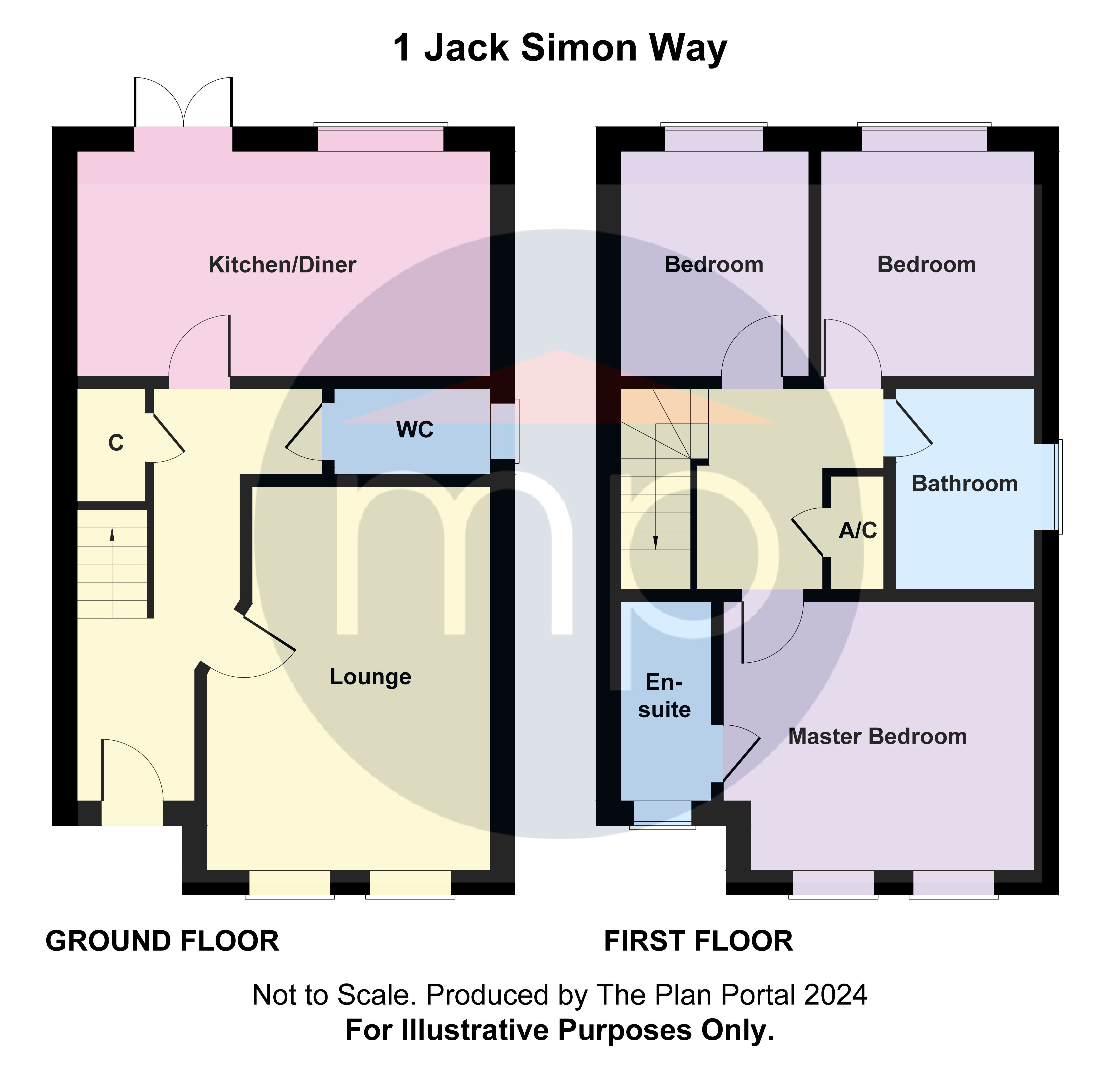 3 bed house for sale in Jack Simon Way, Stainsby Hall Farm - Property floorplan