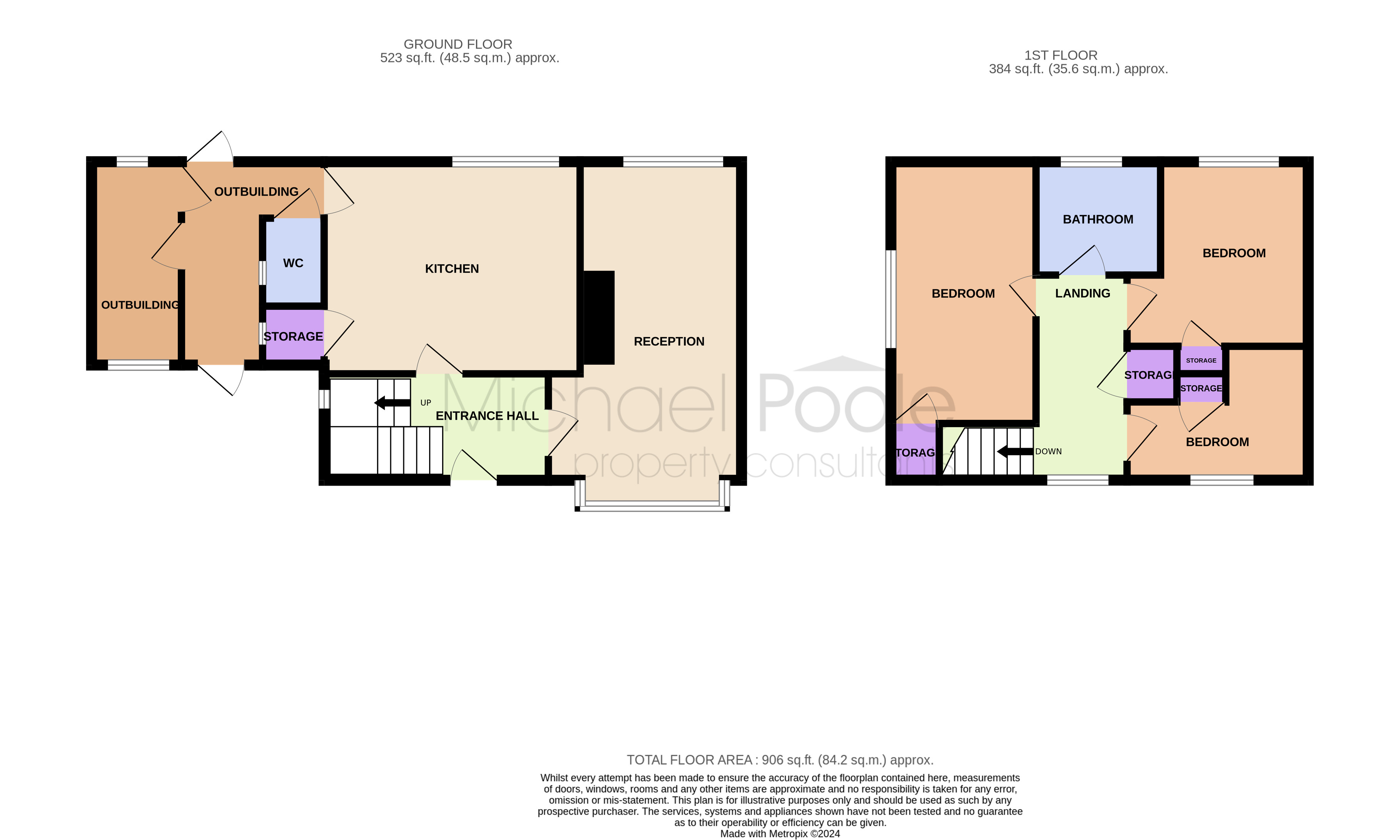 3 bed house for sale in Copgrove Close, Berwick Hills - Property floorplan
