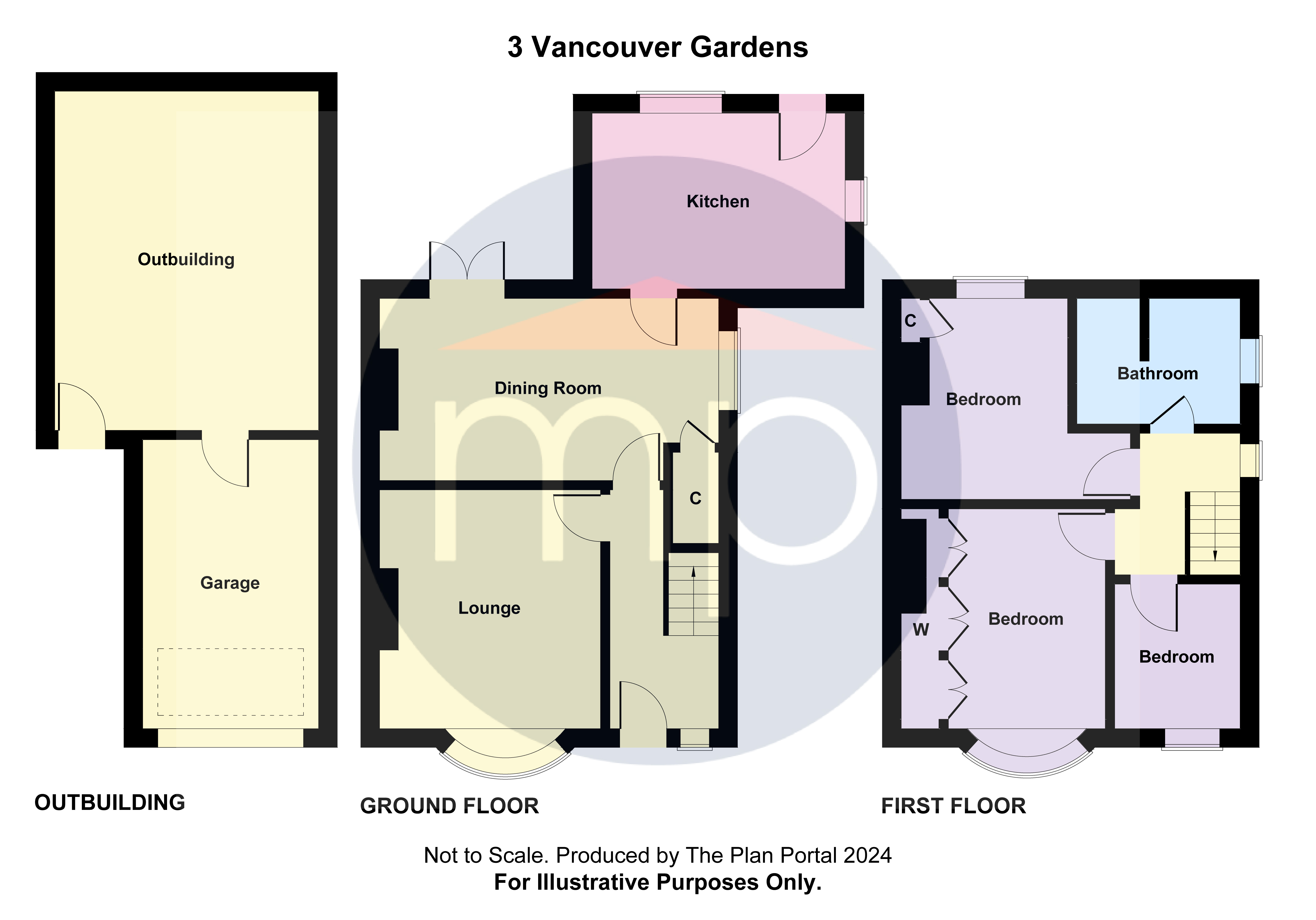 3 bed house for sale in Vancouver Gardens, Longlands - Property floorplan