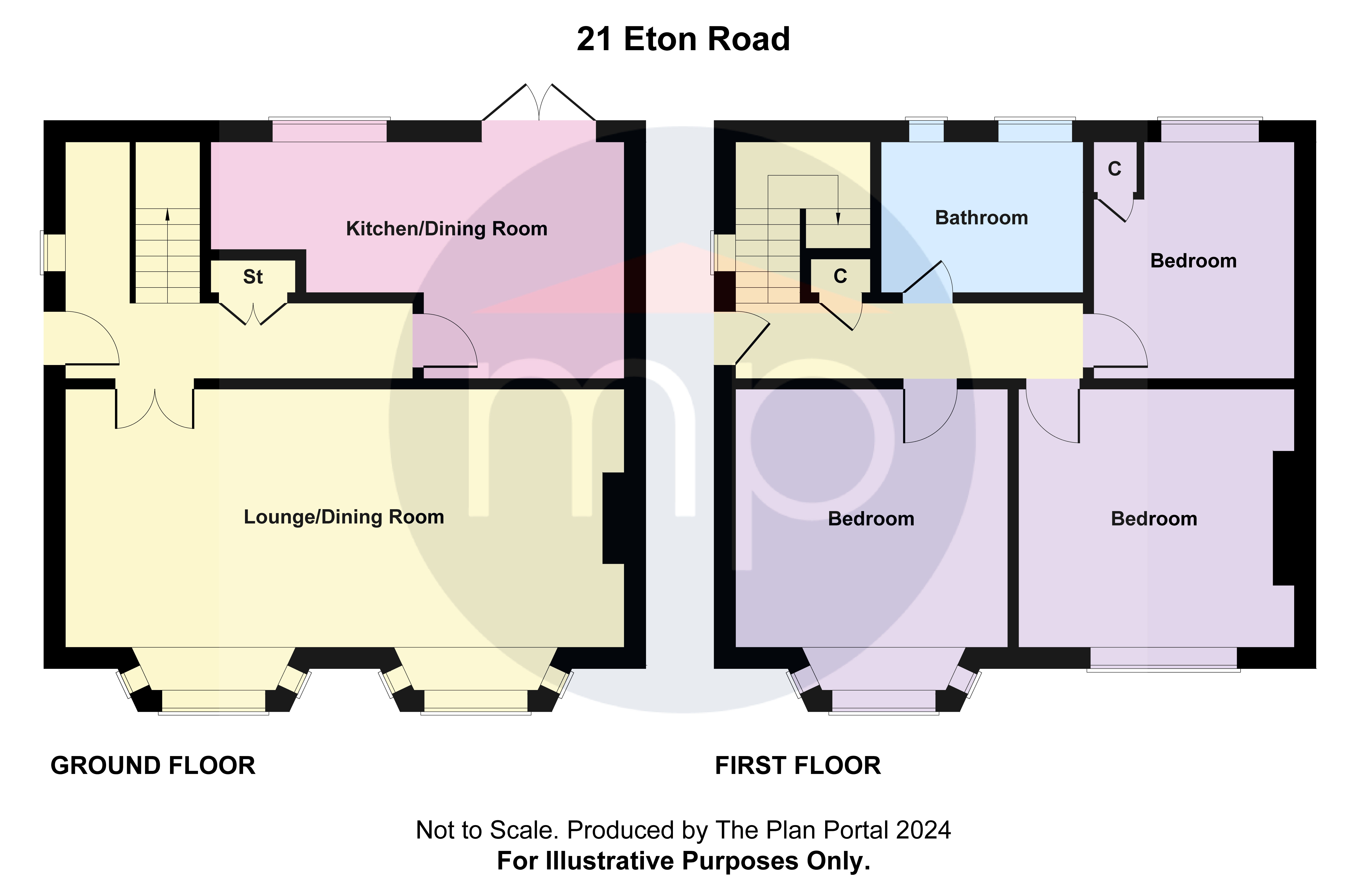 3 bed house for sale in Eton Road, Linthorpe - Property floorplan
