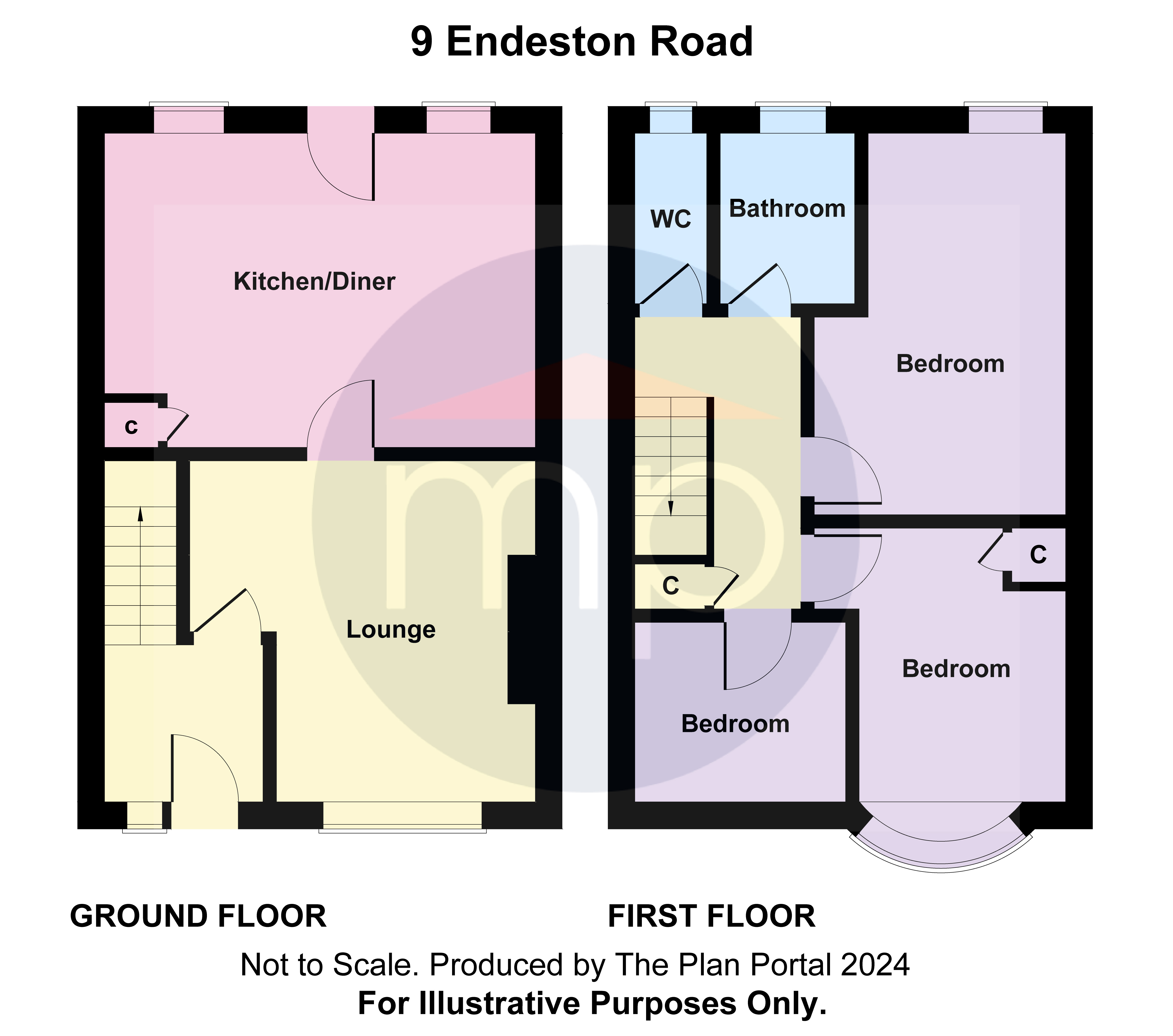 3 bed house for sale in Endeston Road, Priestfields - Property floorplan