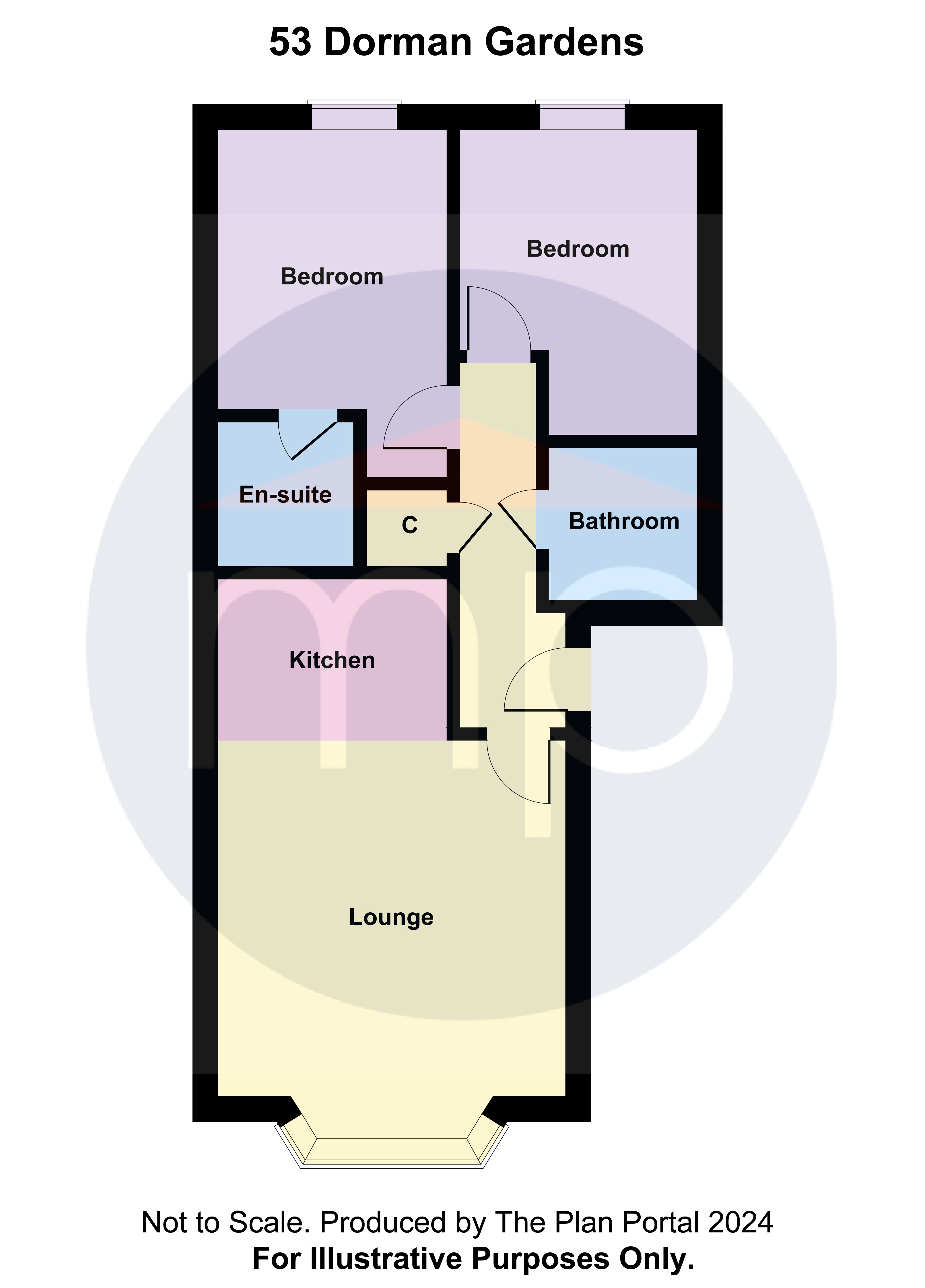 2 bed apartment for sale in Dorman Gardens, Linthorpe - Property floorplan