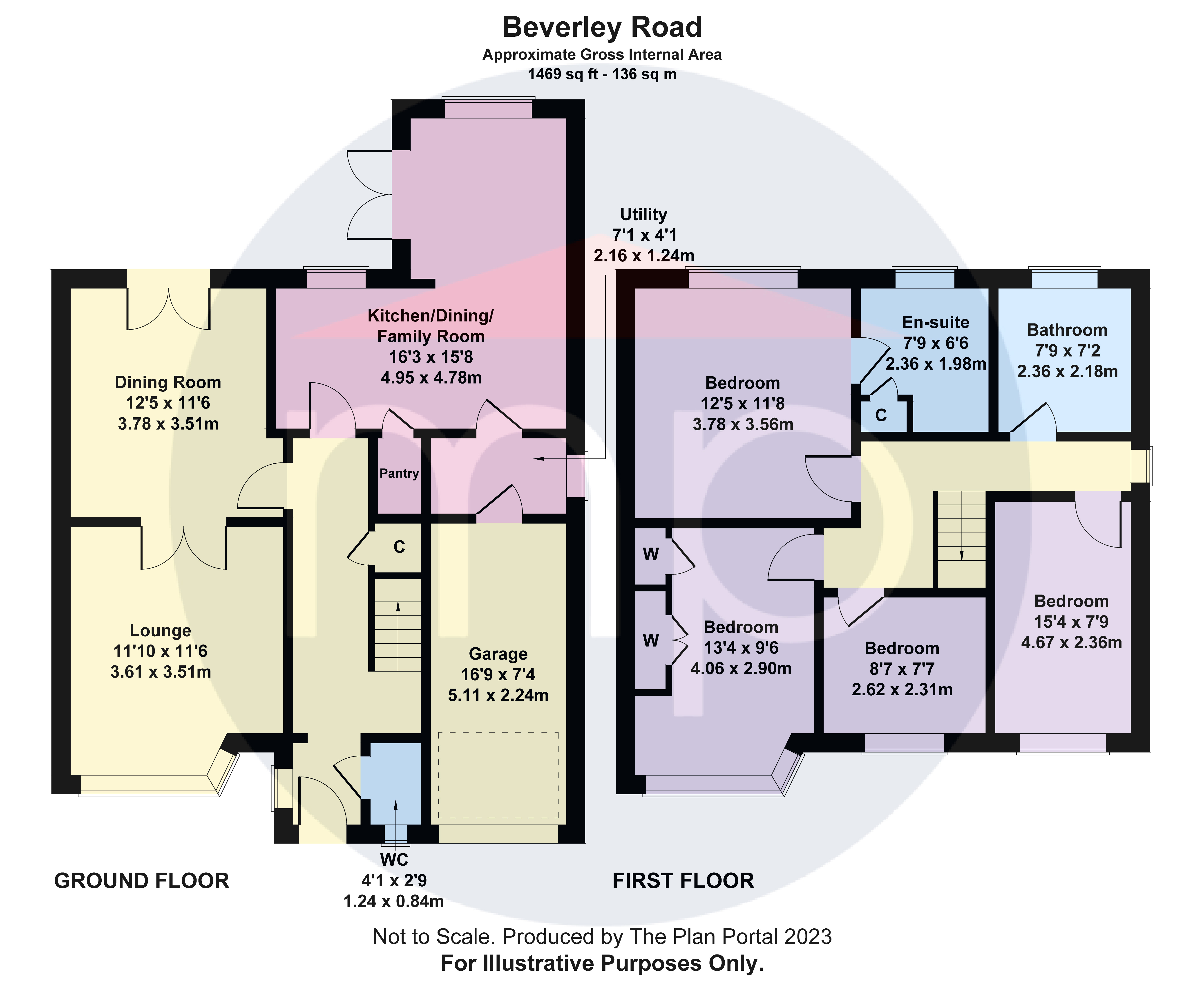4 bed house for sale in Beverley Road, Nunthorpe - Property floorplan