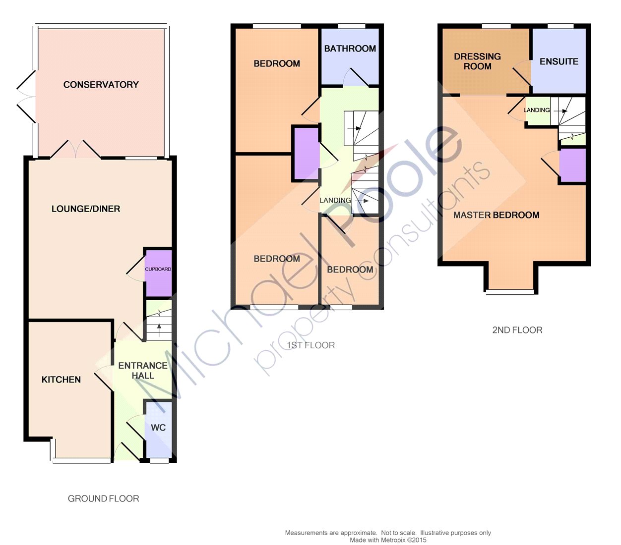 4 bed house for sale in The Covert, Coulby Newham - Property floorplan