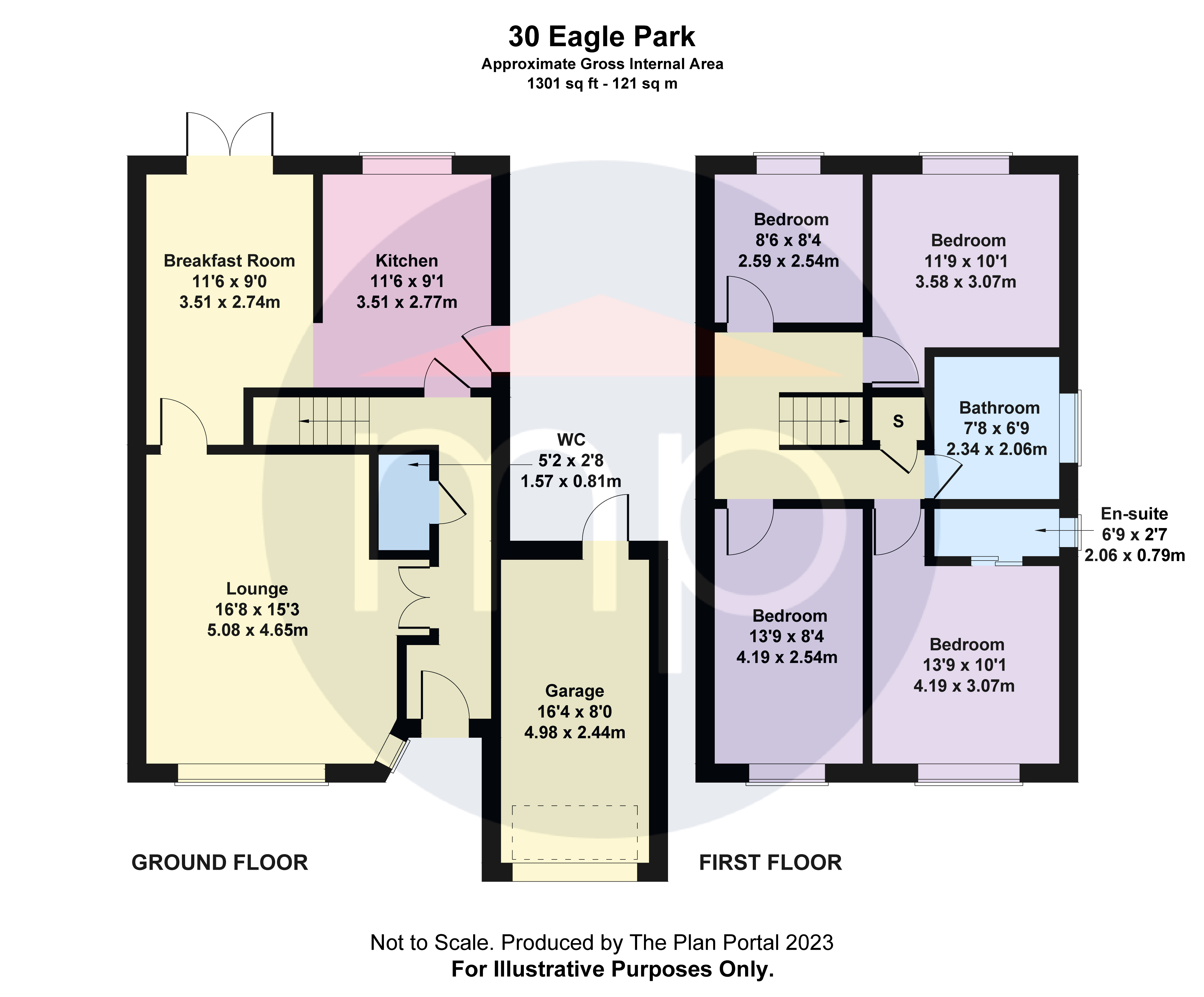 4 bed house for sale in Eagle Park, Marton - Property floorplan