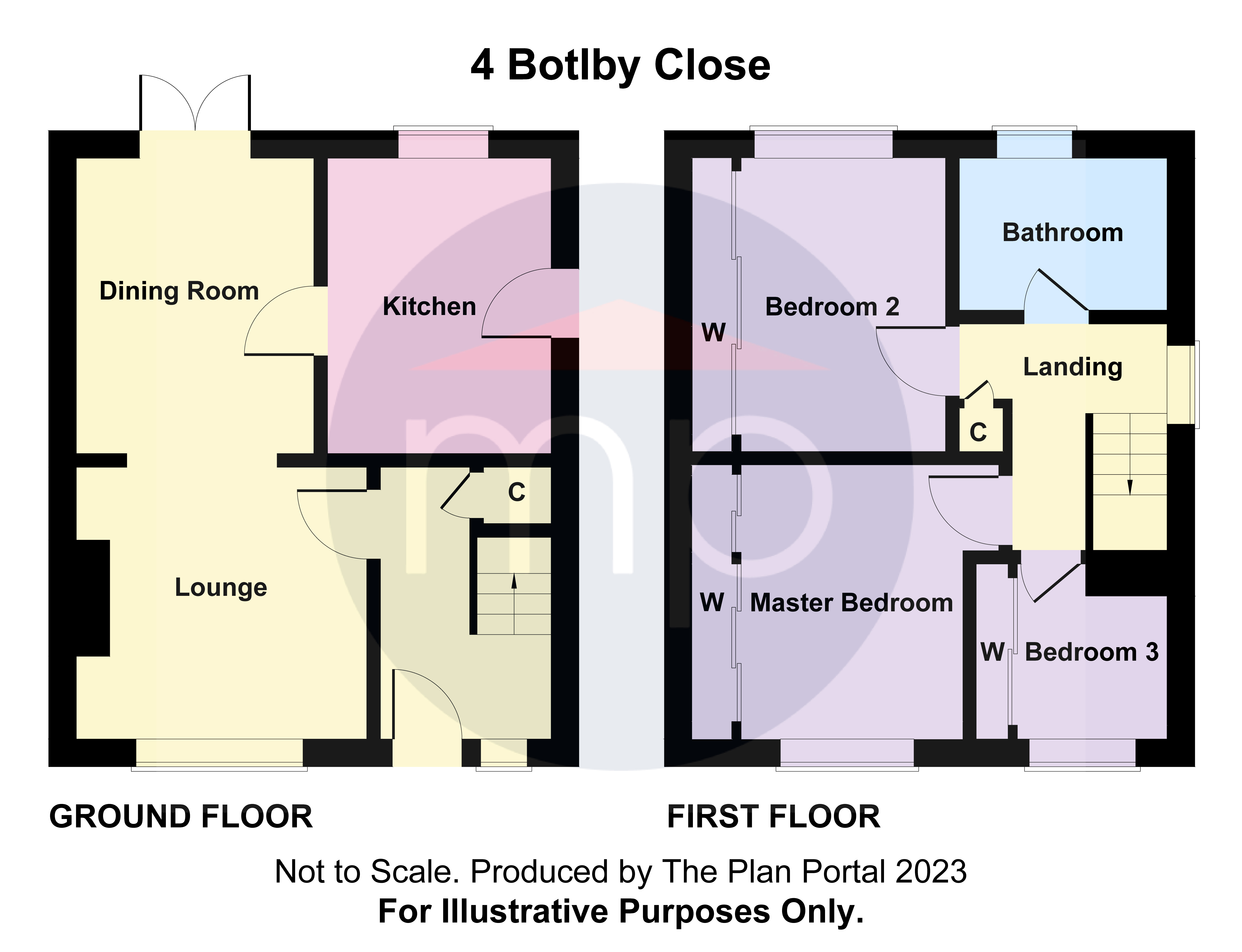 3 bed house for sale in Boltby Close, Acklam Hall - Property floorplan