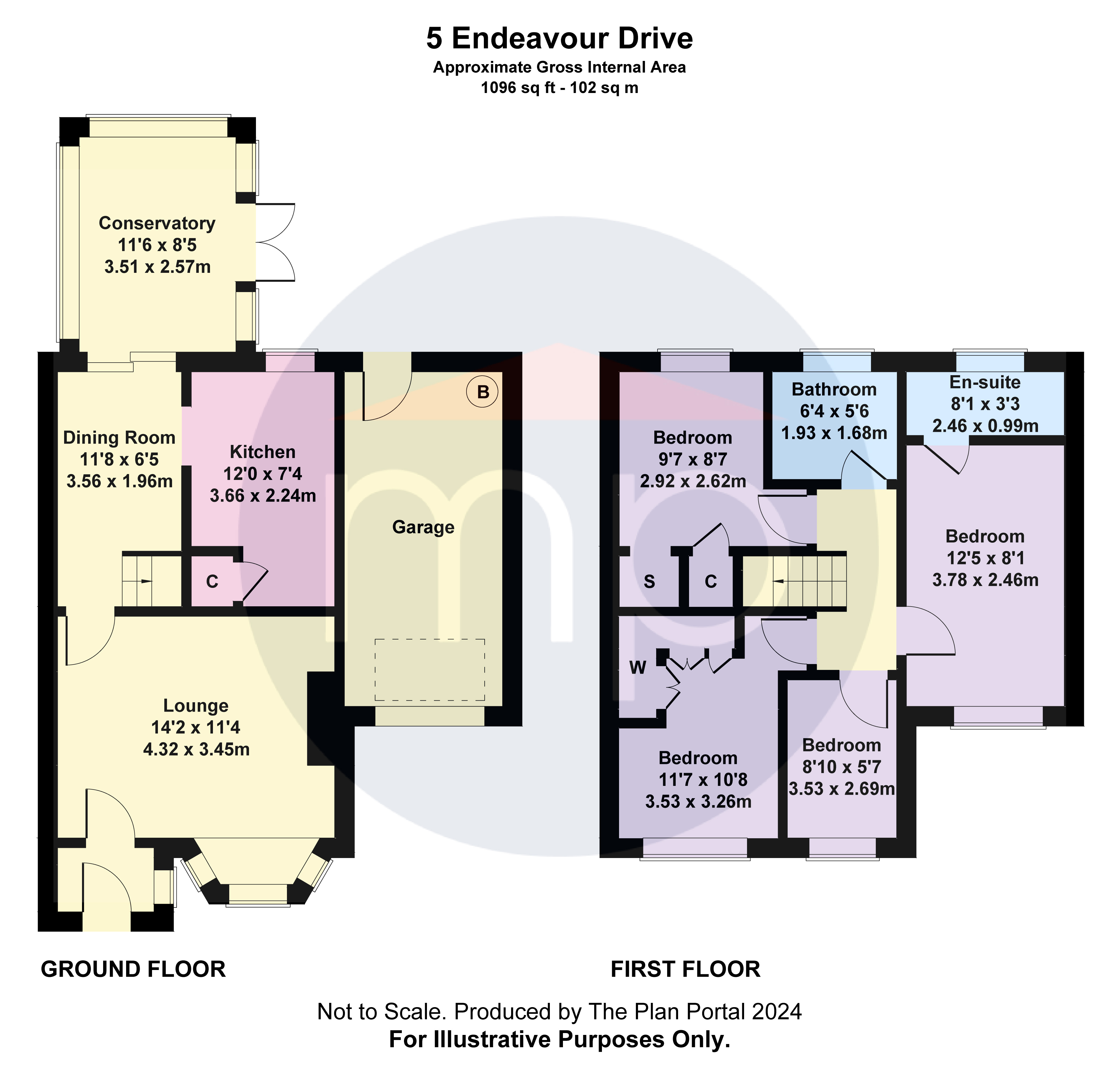 4 bed house for sale in Endeavour Drive, Ormesby - Property floorplan
