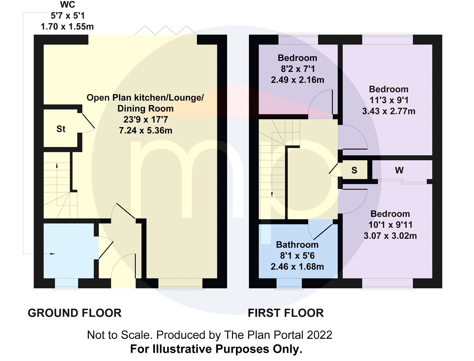 3 bed house for sale in Low Gill View, Marton - Property floorplan