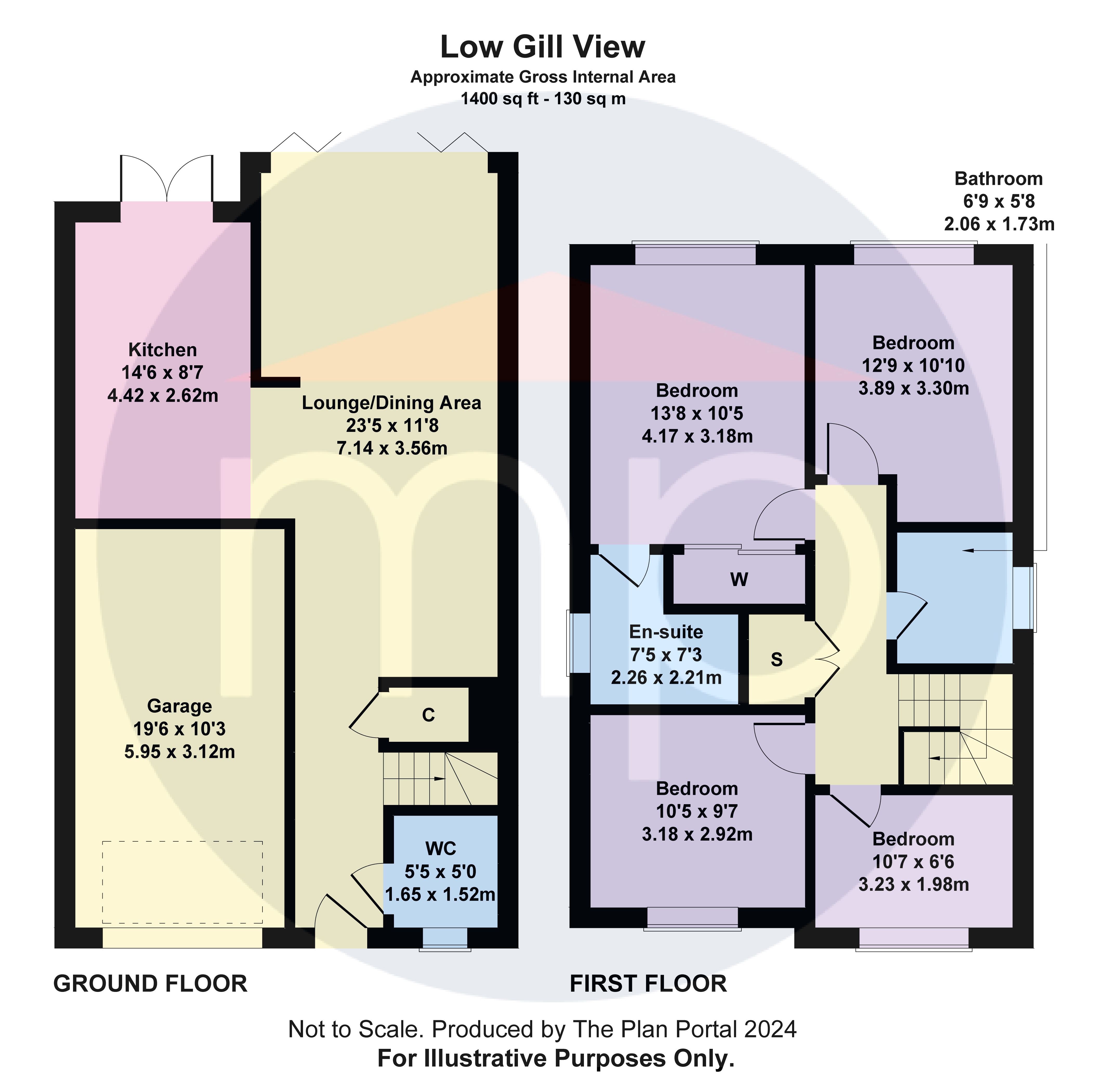 4 bed house for sale in Low Gill View, Marton-in-Cleveland - Property floorplan