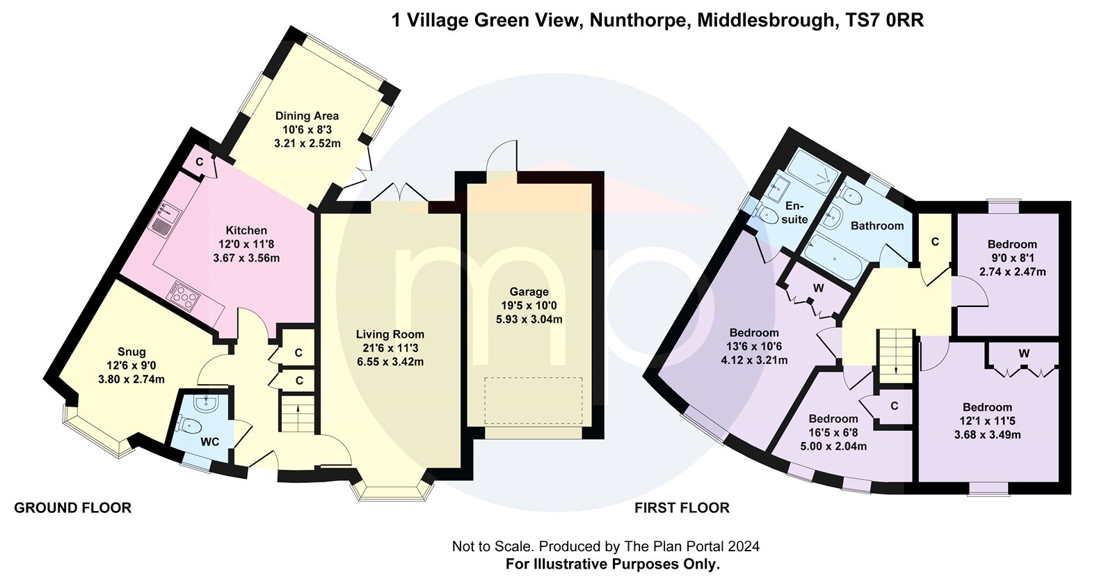 4 bed house for sale in Village Green View, Nunthorpe - Property floorplan