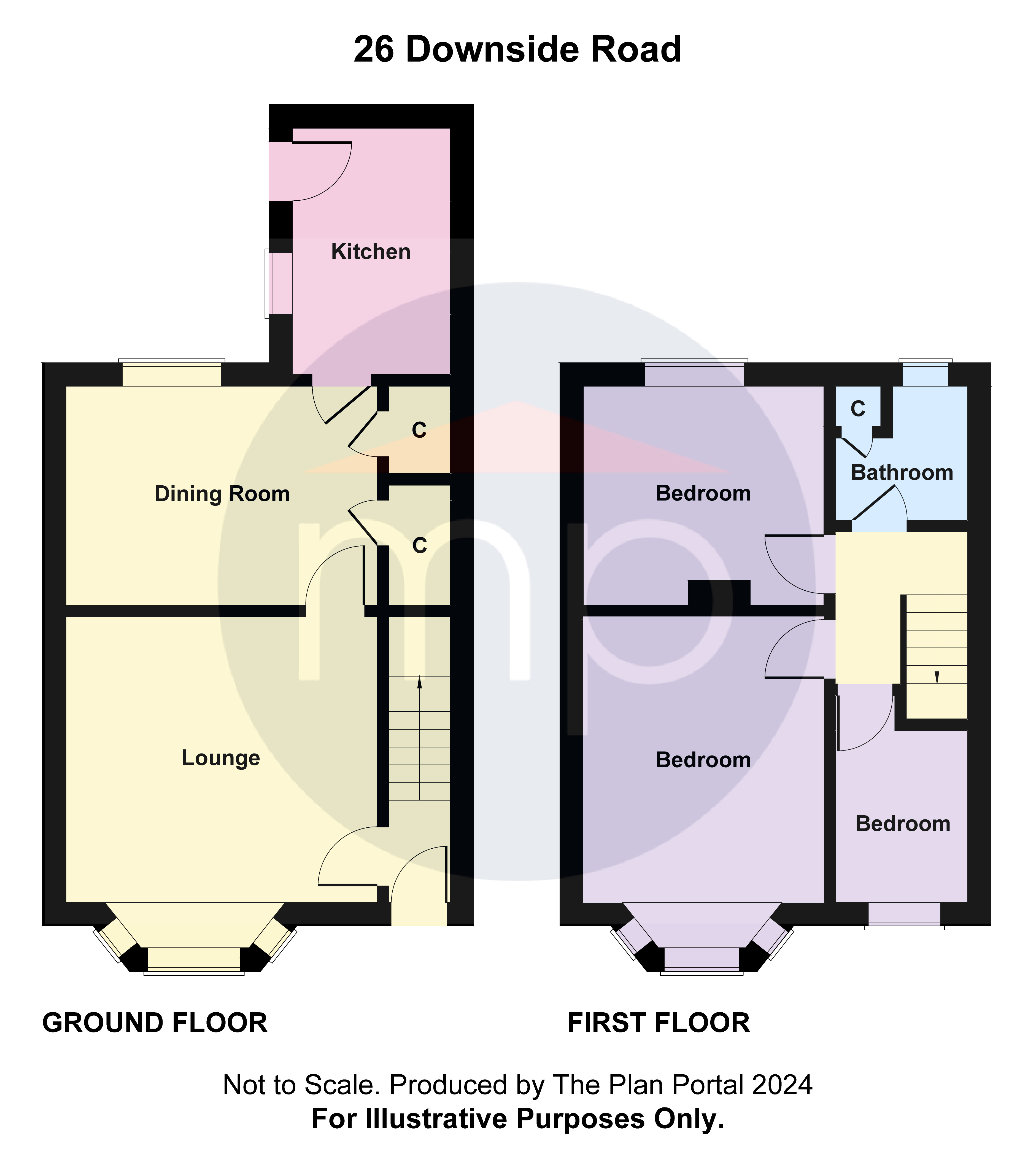 3 bed house for sale in Downside Road, Acklam - Property floorplan
