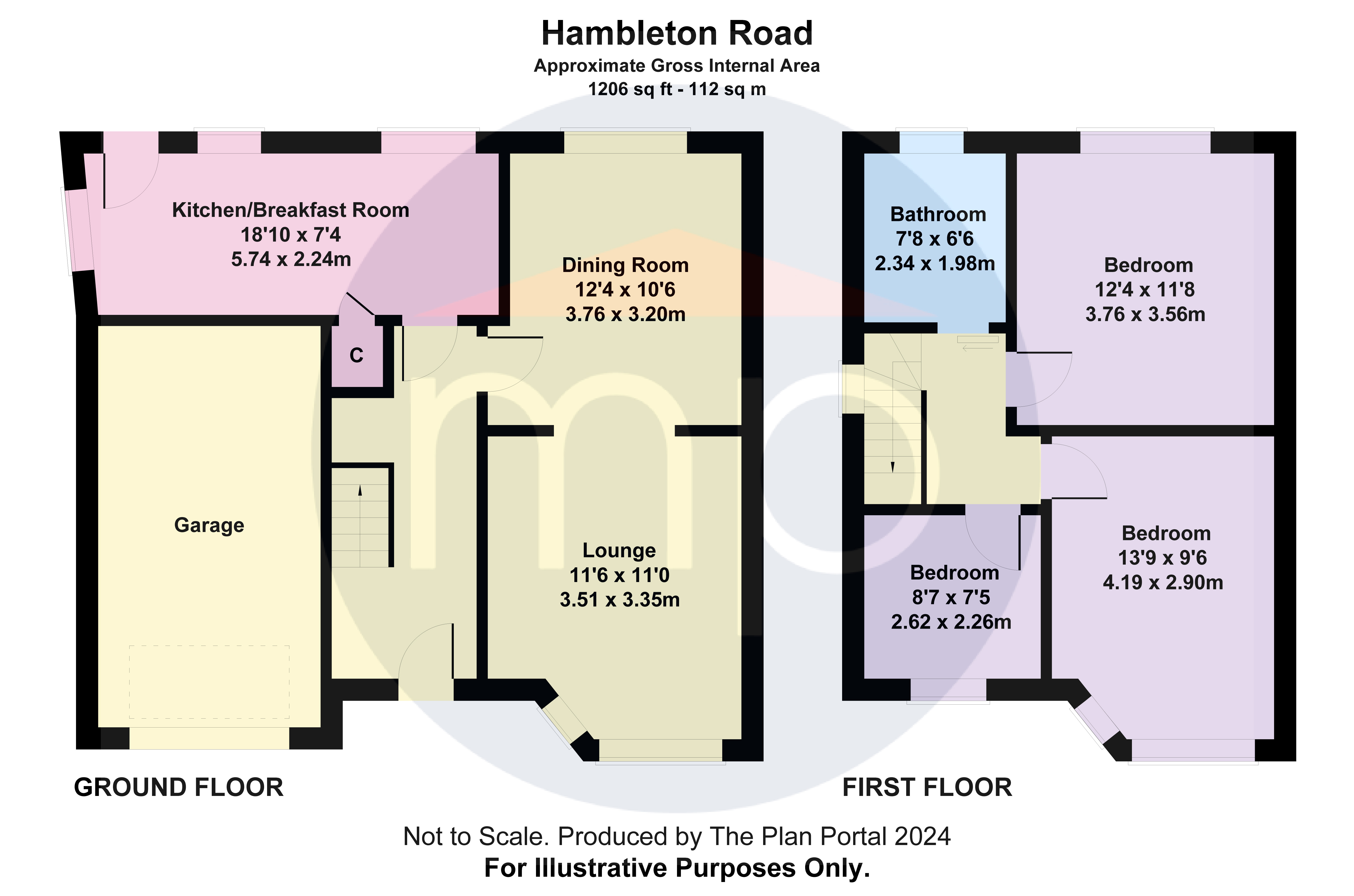 3 bed house for sale in Hambleton Road, Nunthorpe - Property floorplan