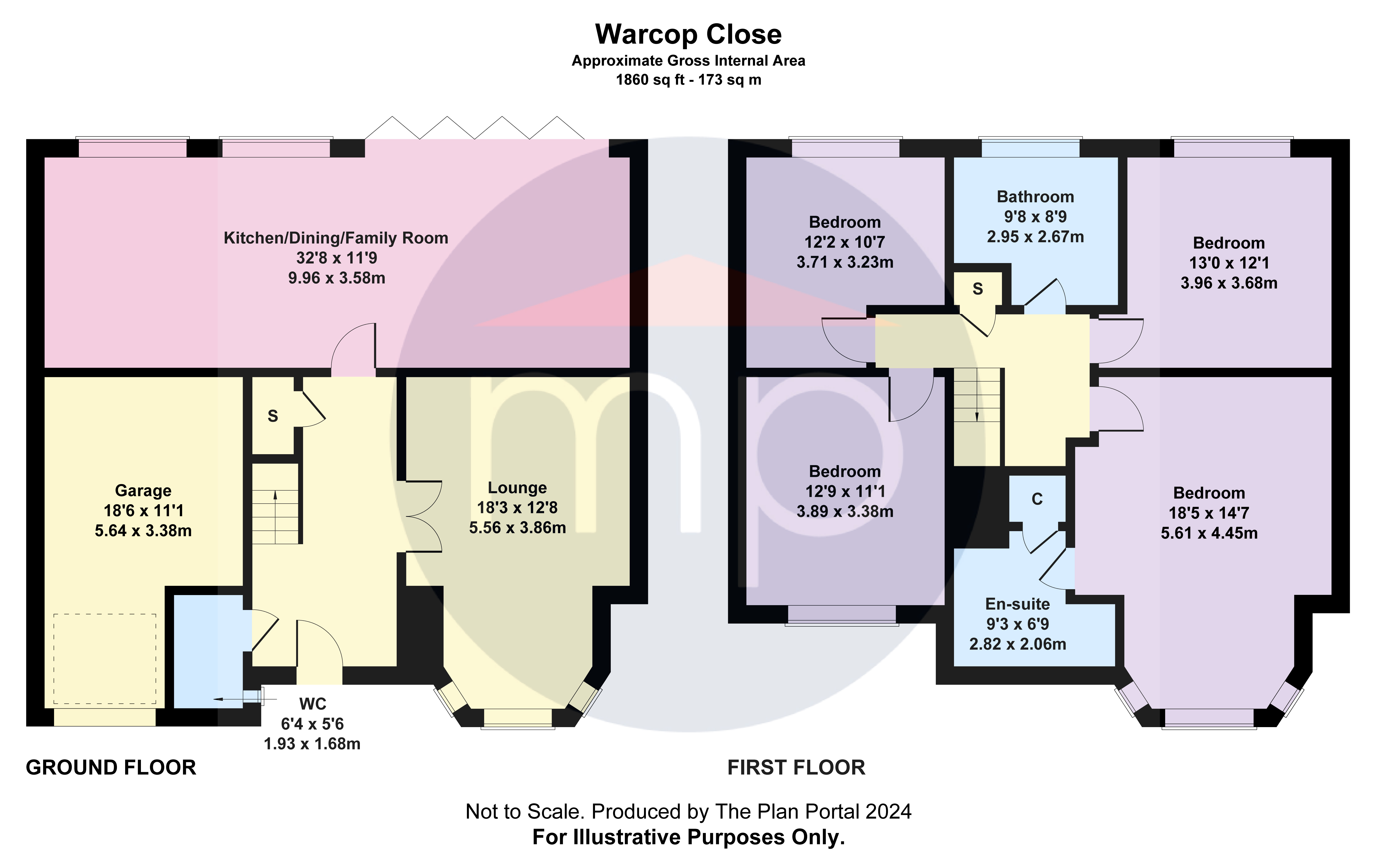 4 bed house for sale in Warcop Close, Nunthorpe - Property floorplan