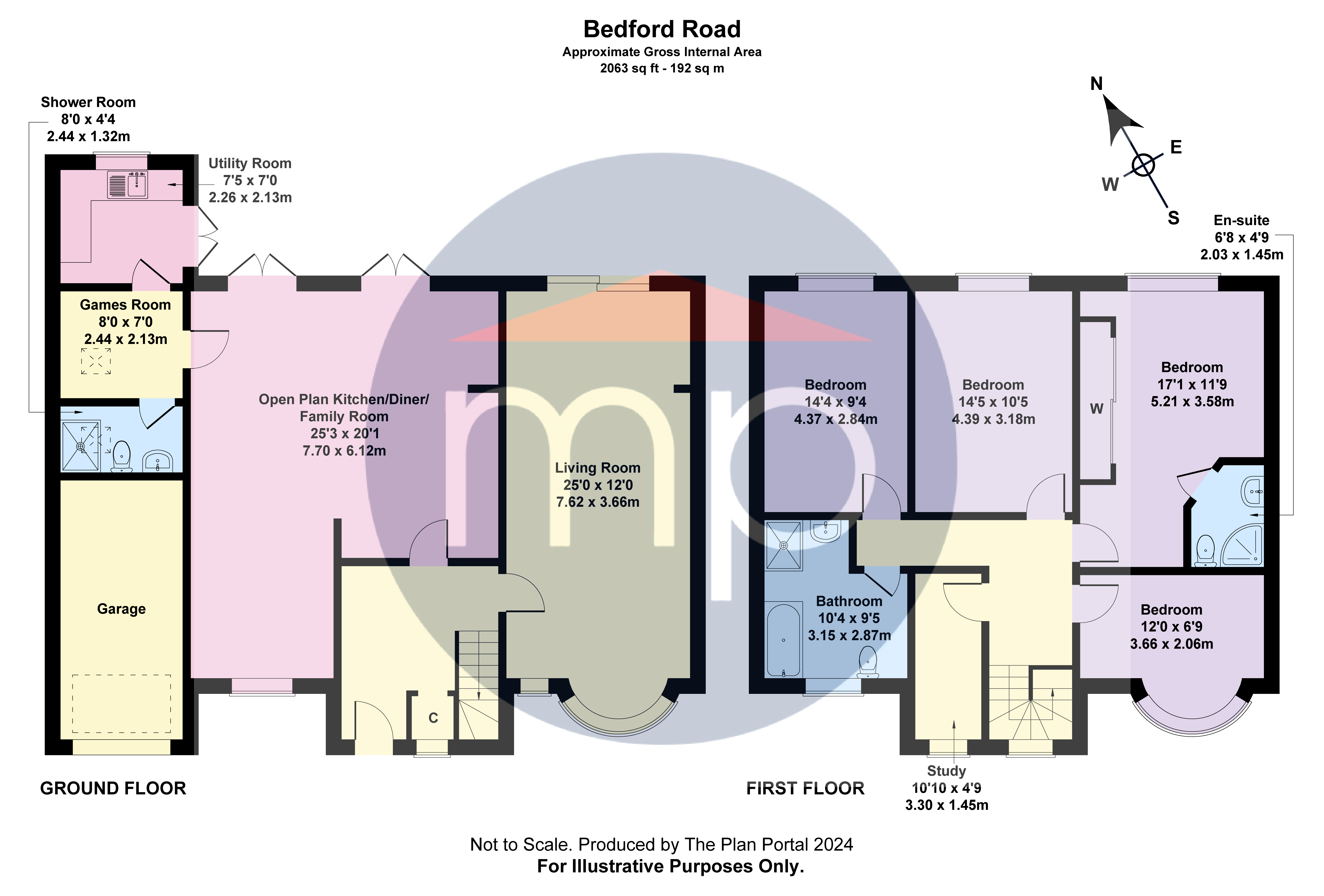 4 bed house for sale in Bedford Road, Nunthorpe - Property floorplan