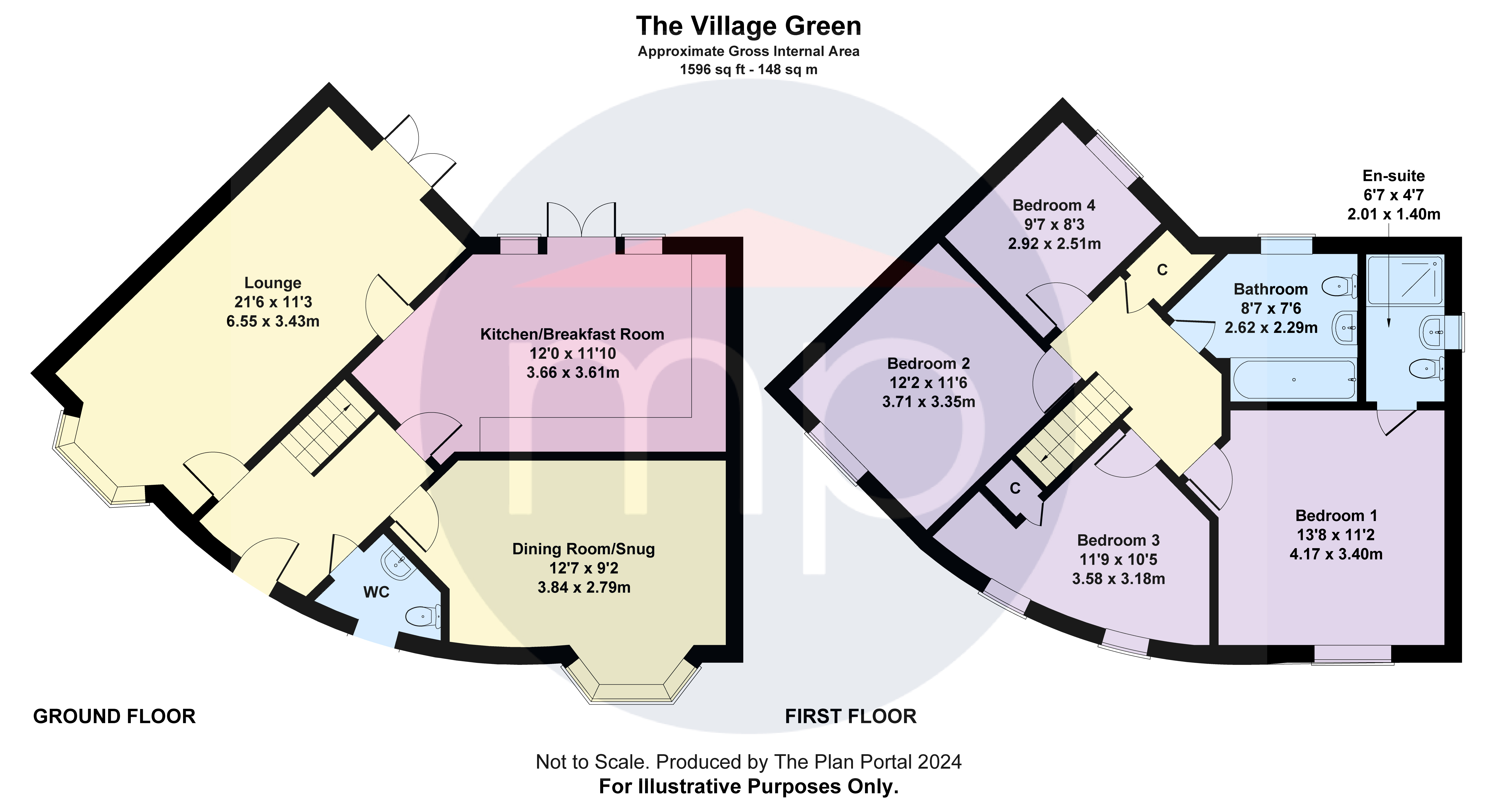 4 bed house for sale in The Village Green, Nunthorpe - Property floorplan